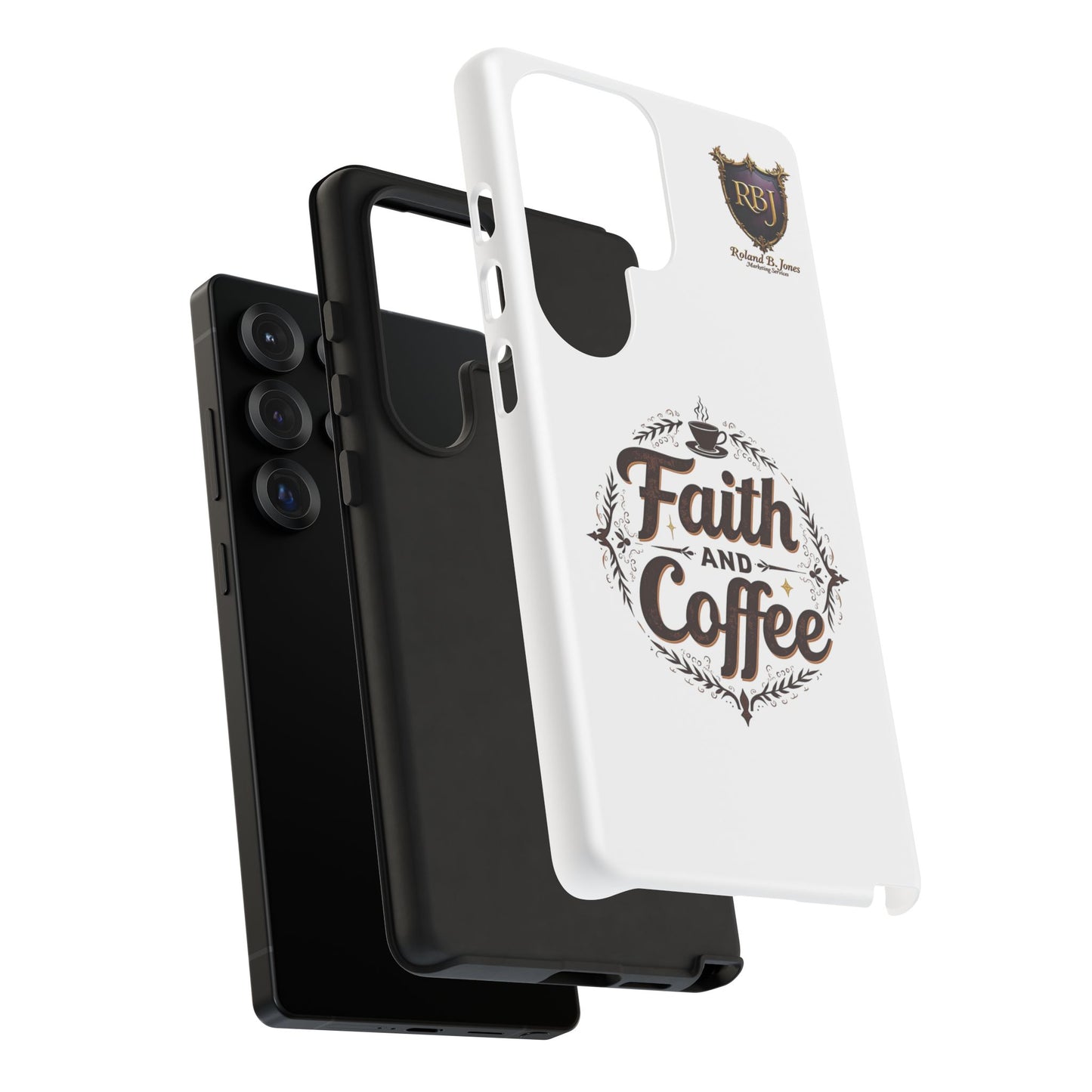 Faith and Coffee Phone Case