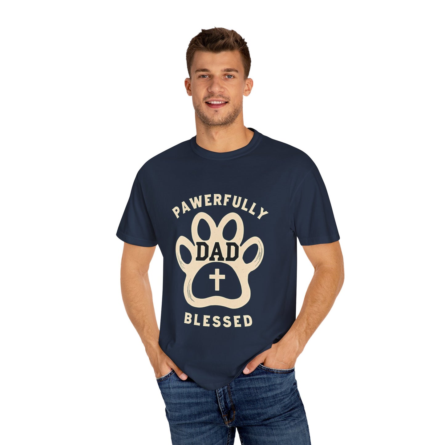 Paw Print Dad T-Shirt
