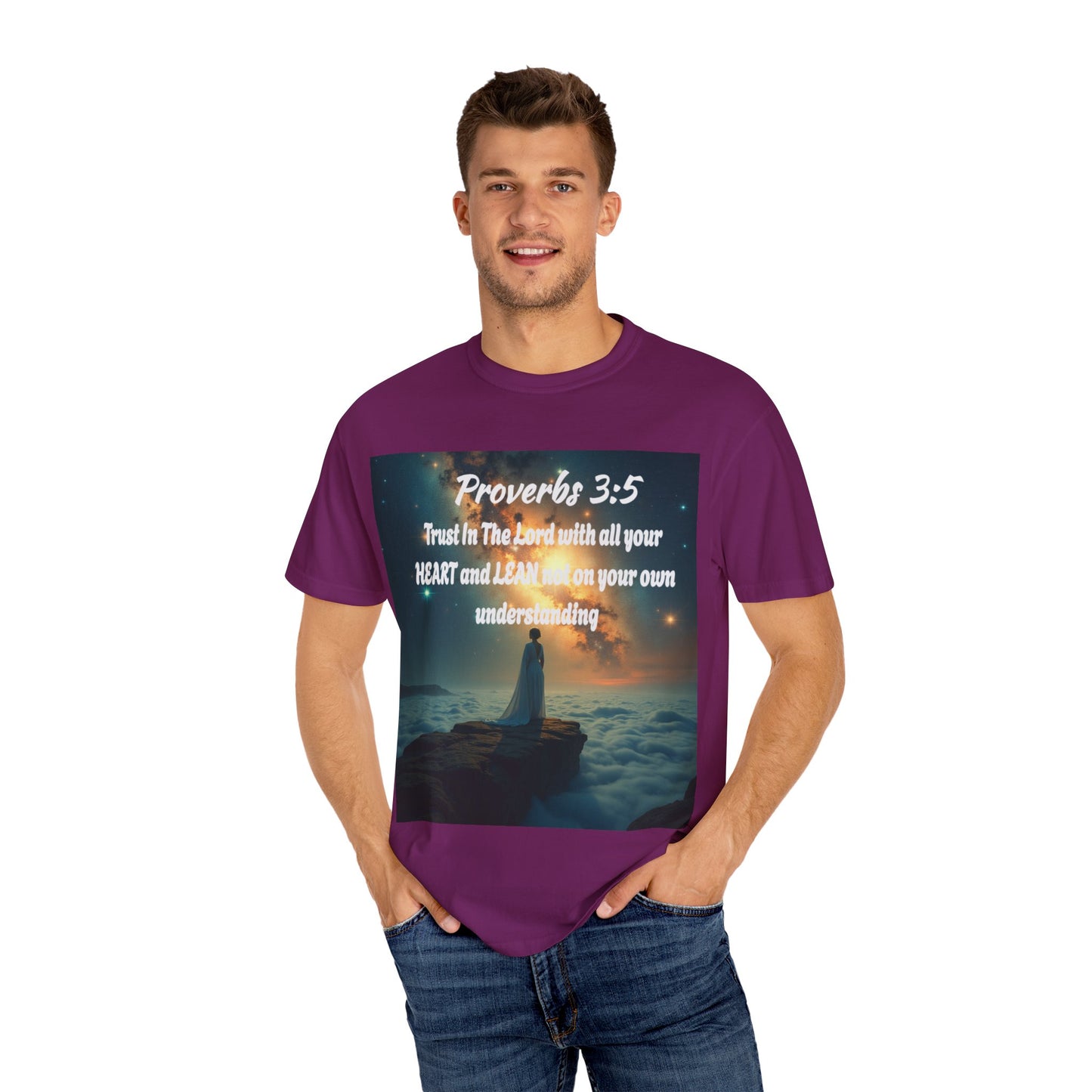 "Proverbs 3:5" Inspirational Trust Tee