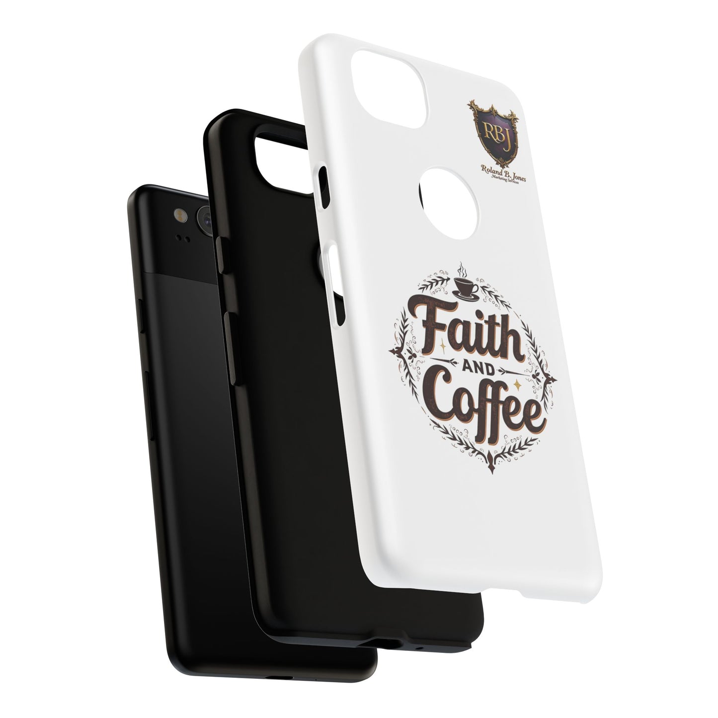 Faith and Coffee Phone Case