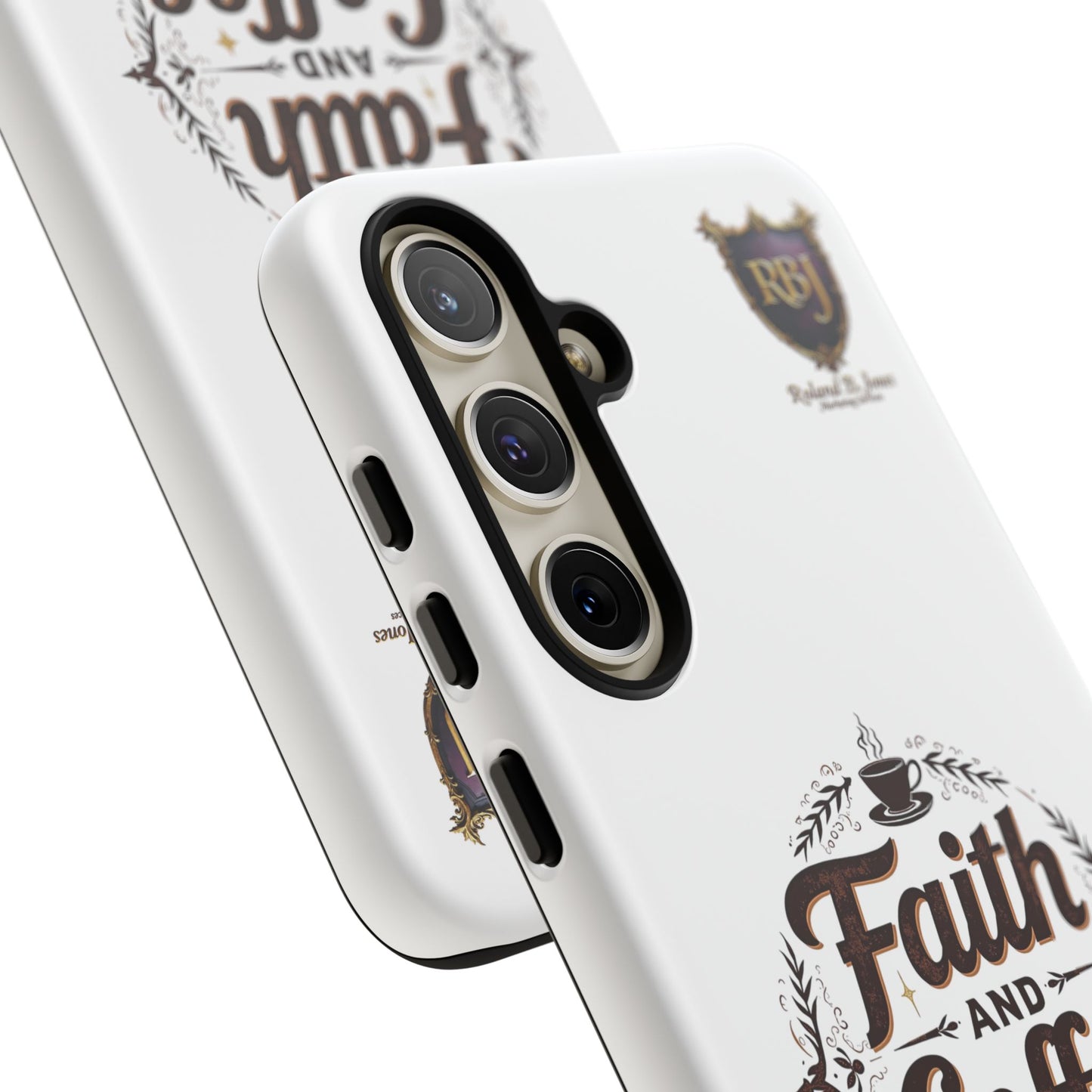 Faith and Coffee Phone Case