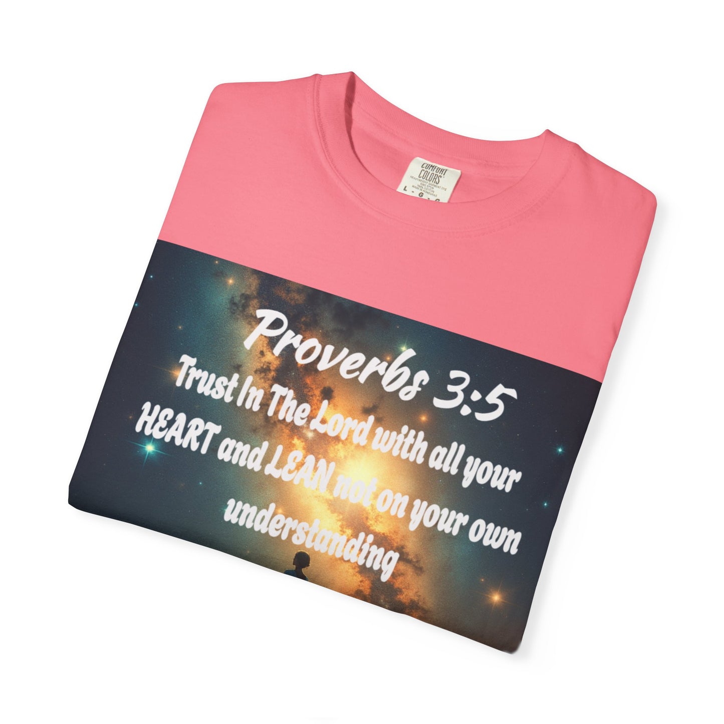 "Proverbs 3:5" Inspirational Trust Tee