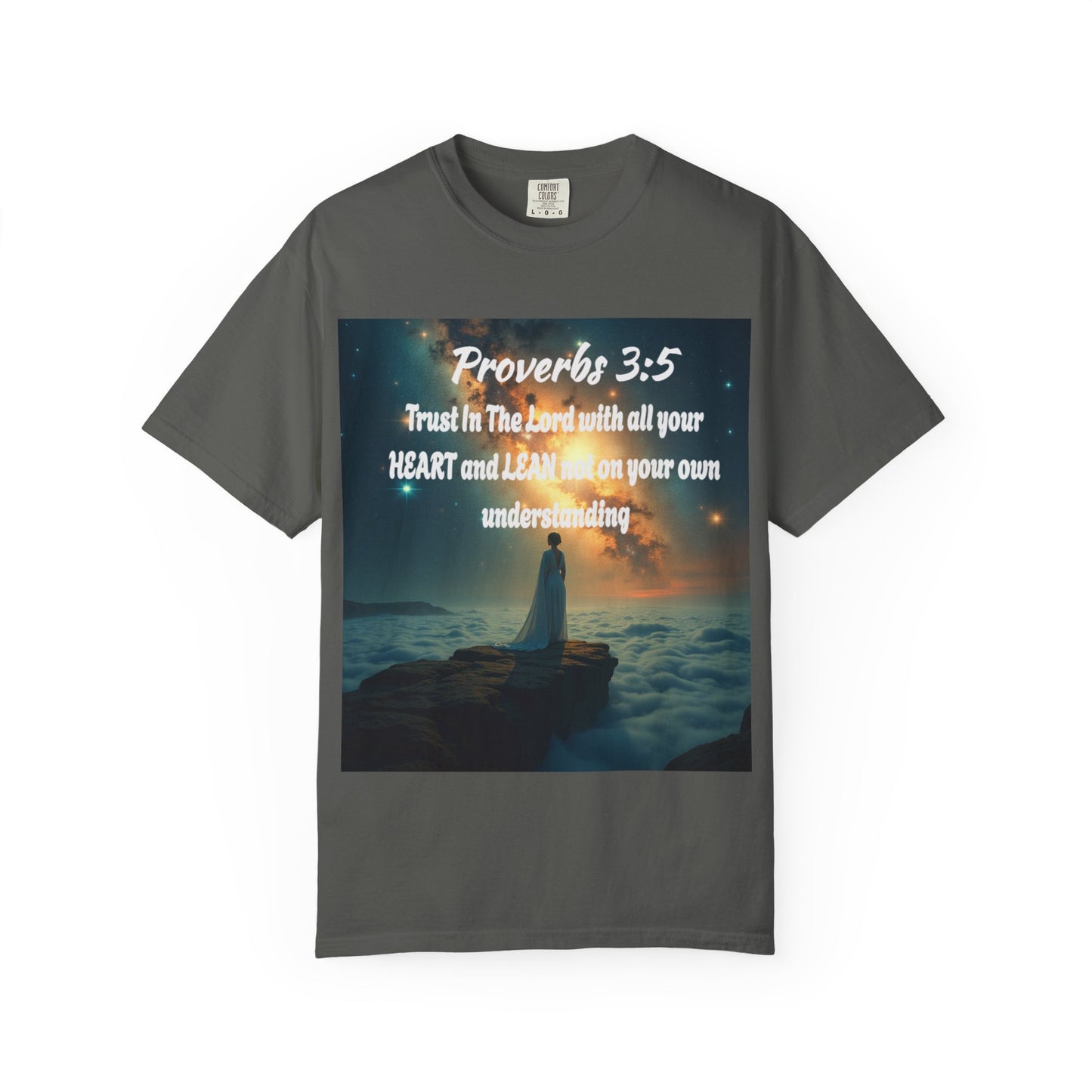 "Proverbs 3:5" Inspirational Trust Tee