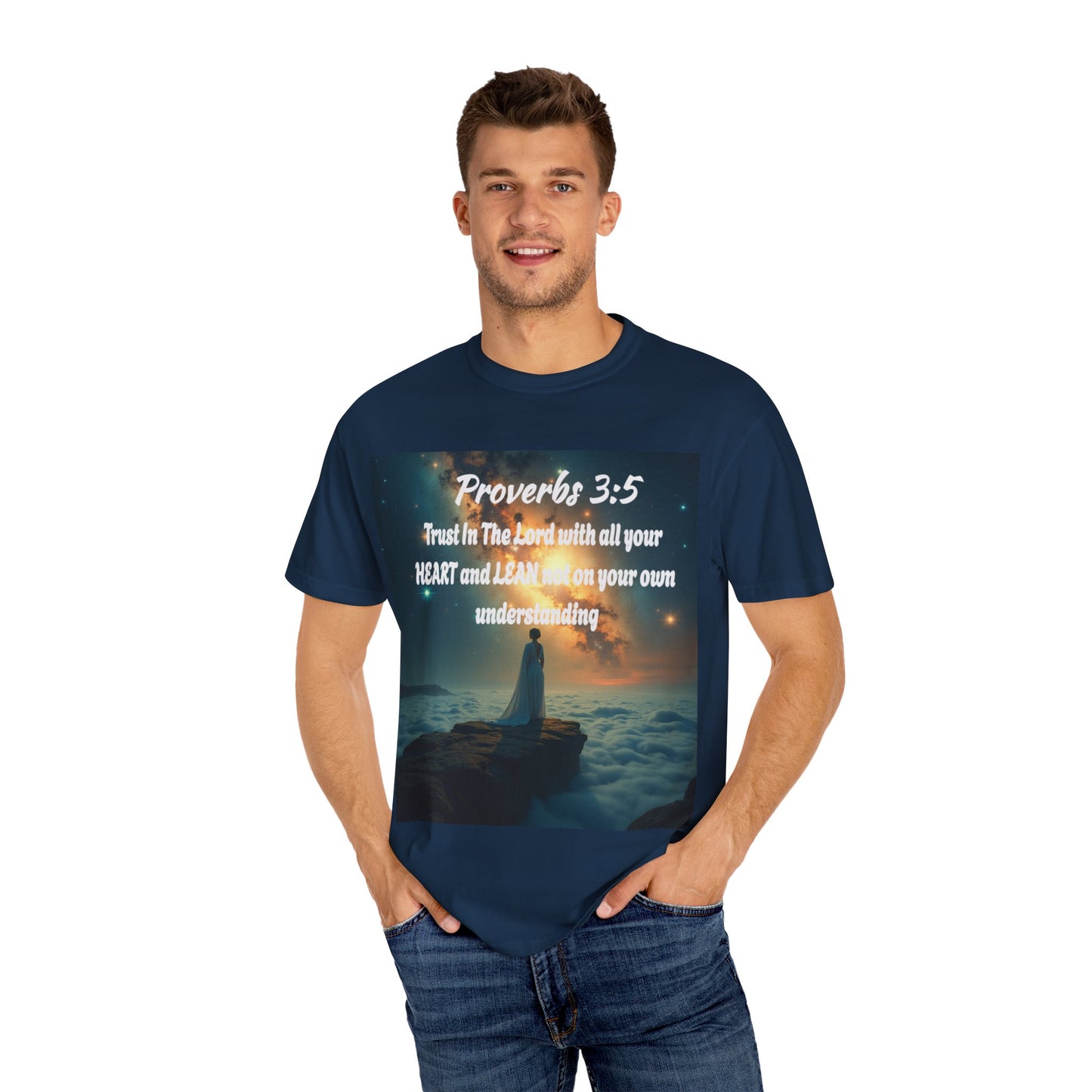 "Proverbs 3:5" Inspirational Trust Tee