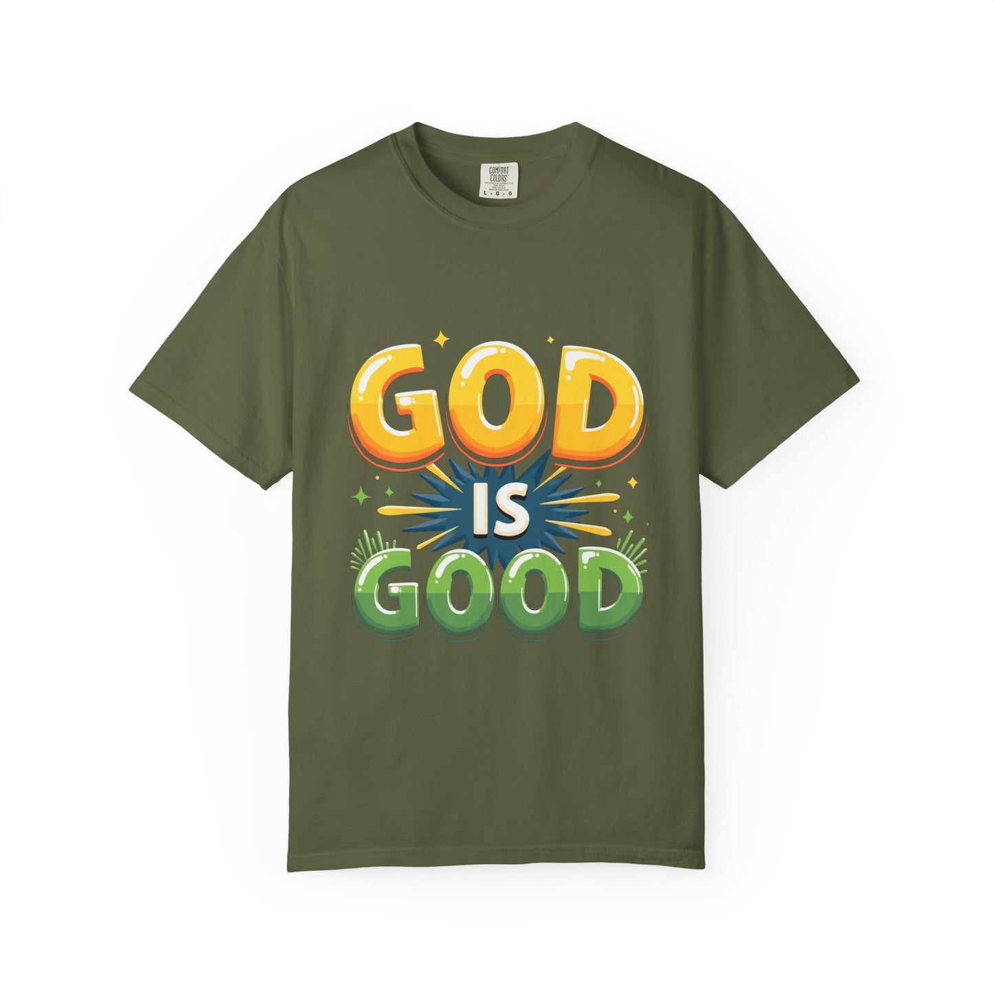God is Good Garment-Dyed T-shirt