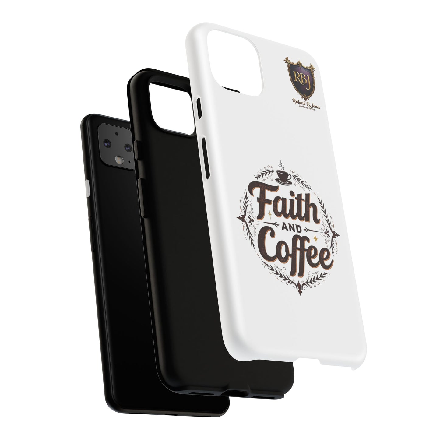 Faith and Coffee Phone Case