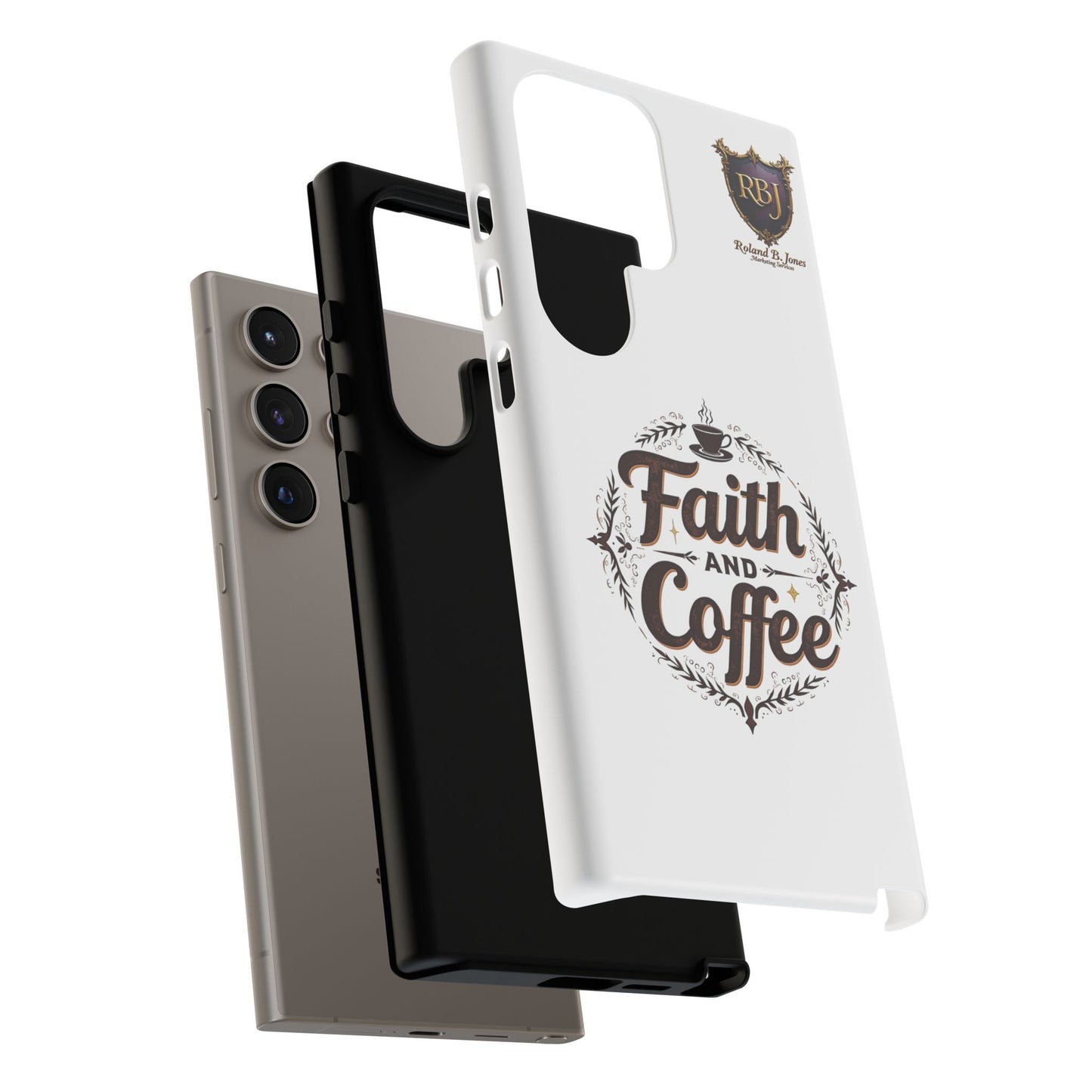 Faith and Coffee Phone Case