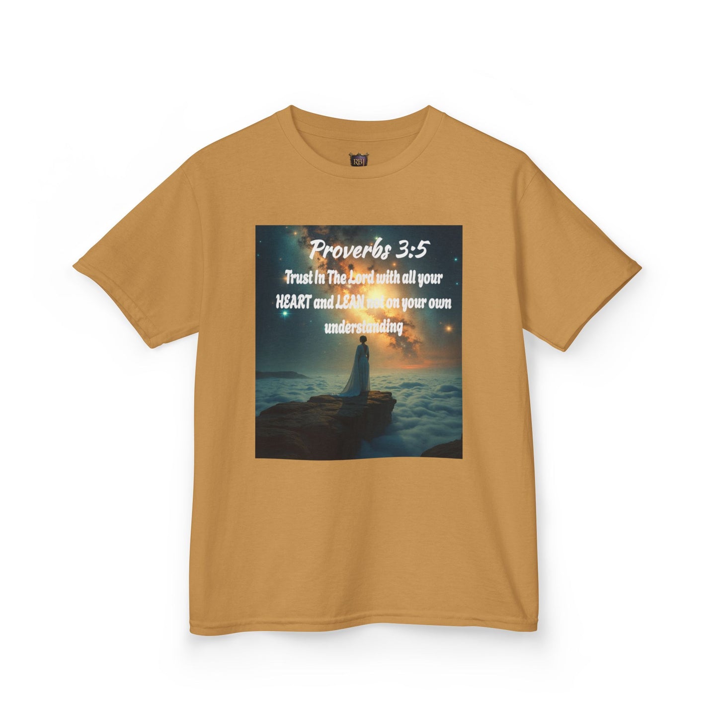 "Proverbs 3:5" Inspirational Kids Tee