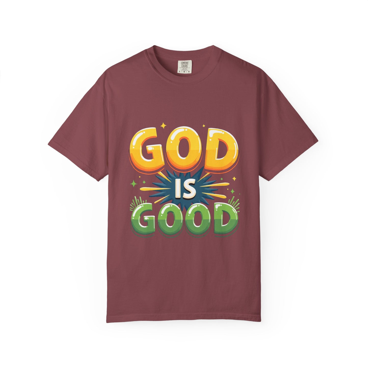God is Good Garment-Dyed T-shirt