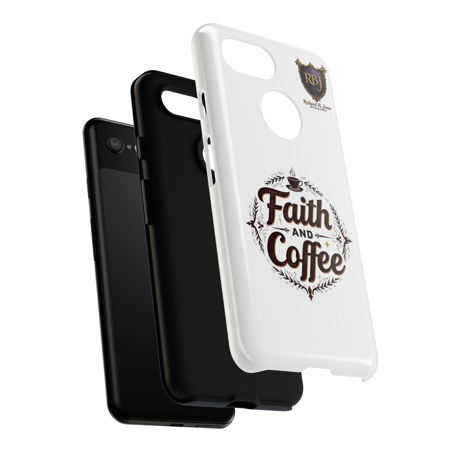 Faith and Coffee Phone Case