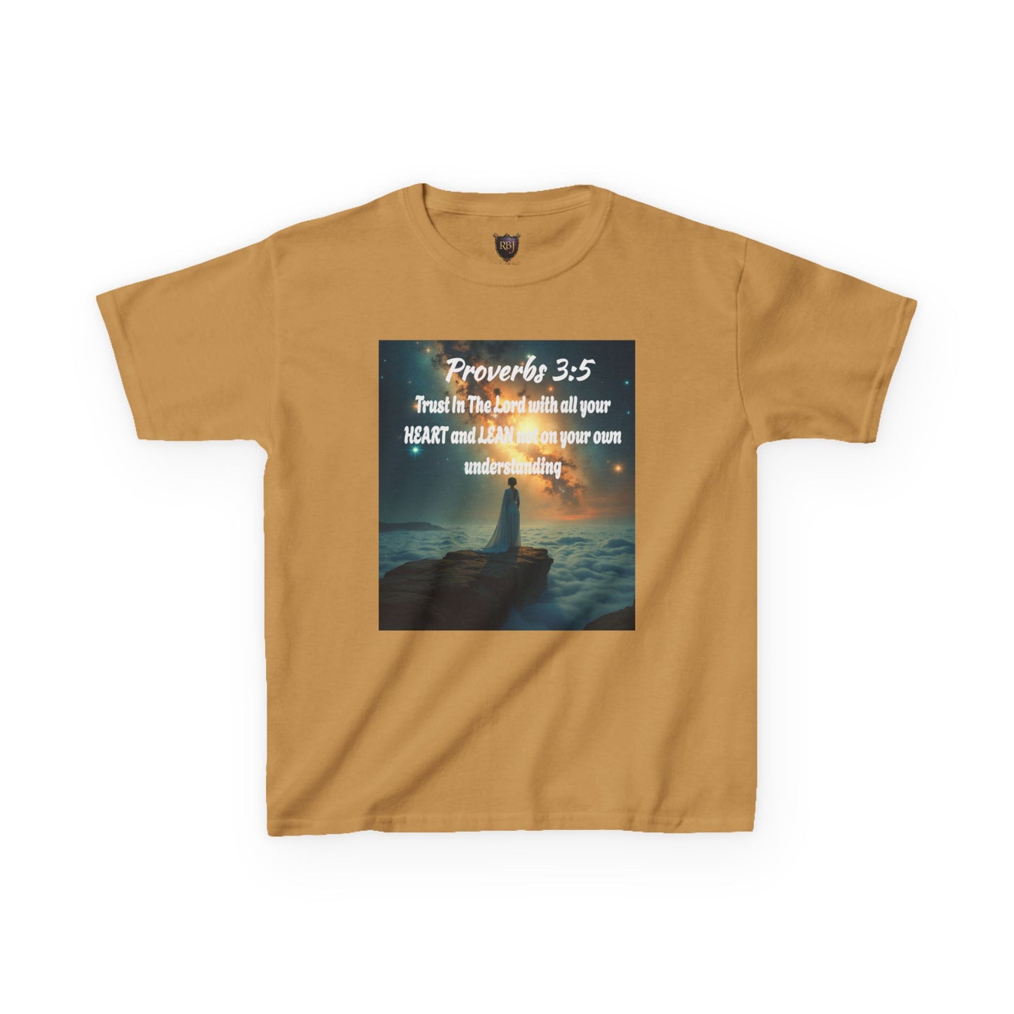"Proverbs 3:5" Inspirational Kids Tee