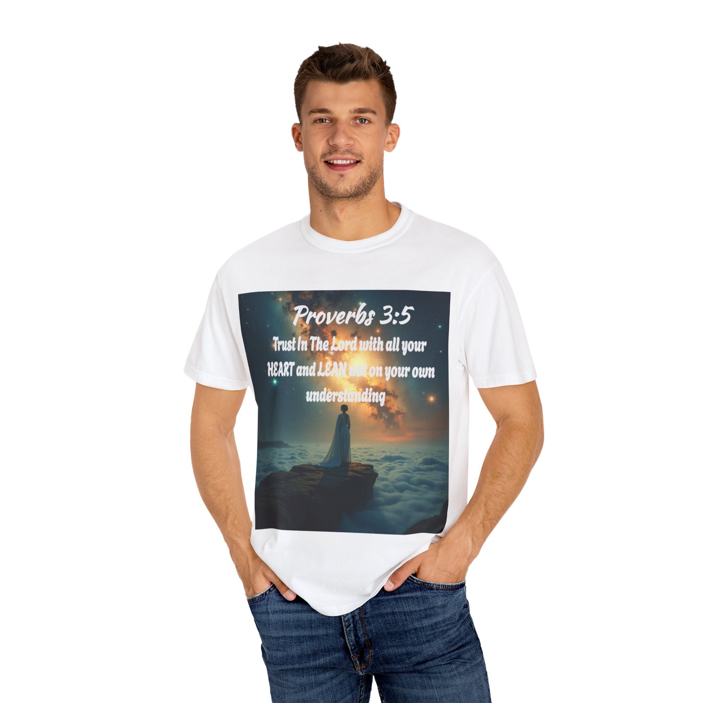 "Proverbs 3:5" Inspirational Trust Tee