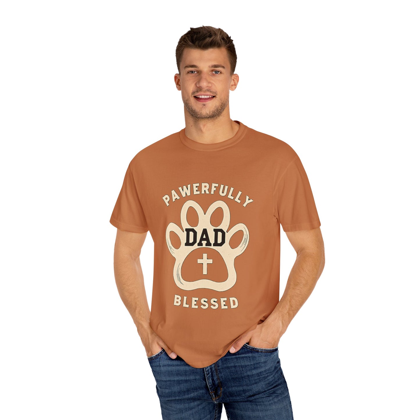 Paw Print Dad T-Shirt
