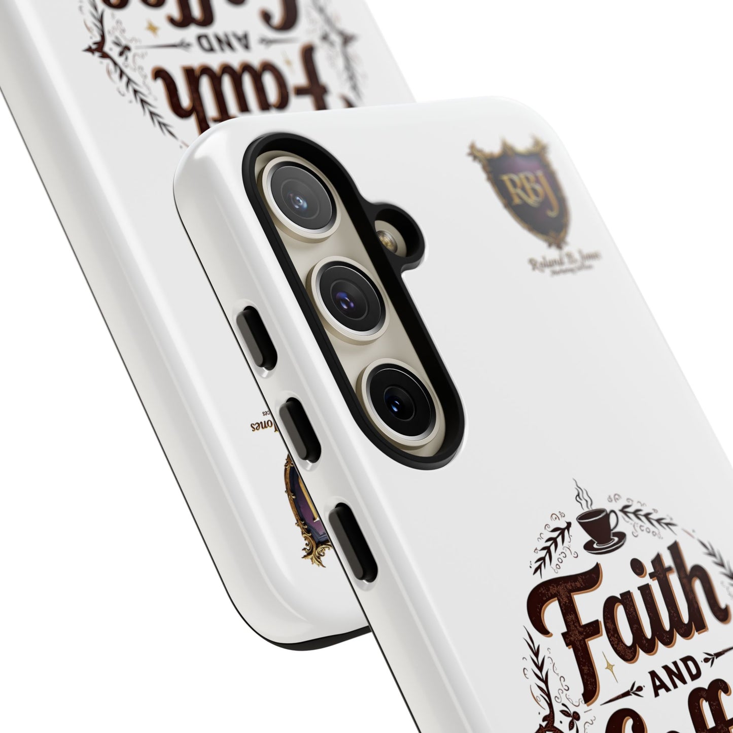 Faith and Coffee Phone Case