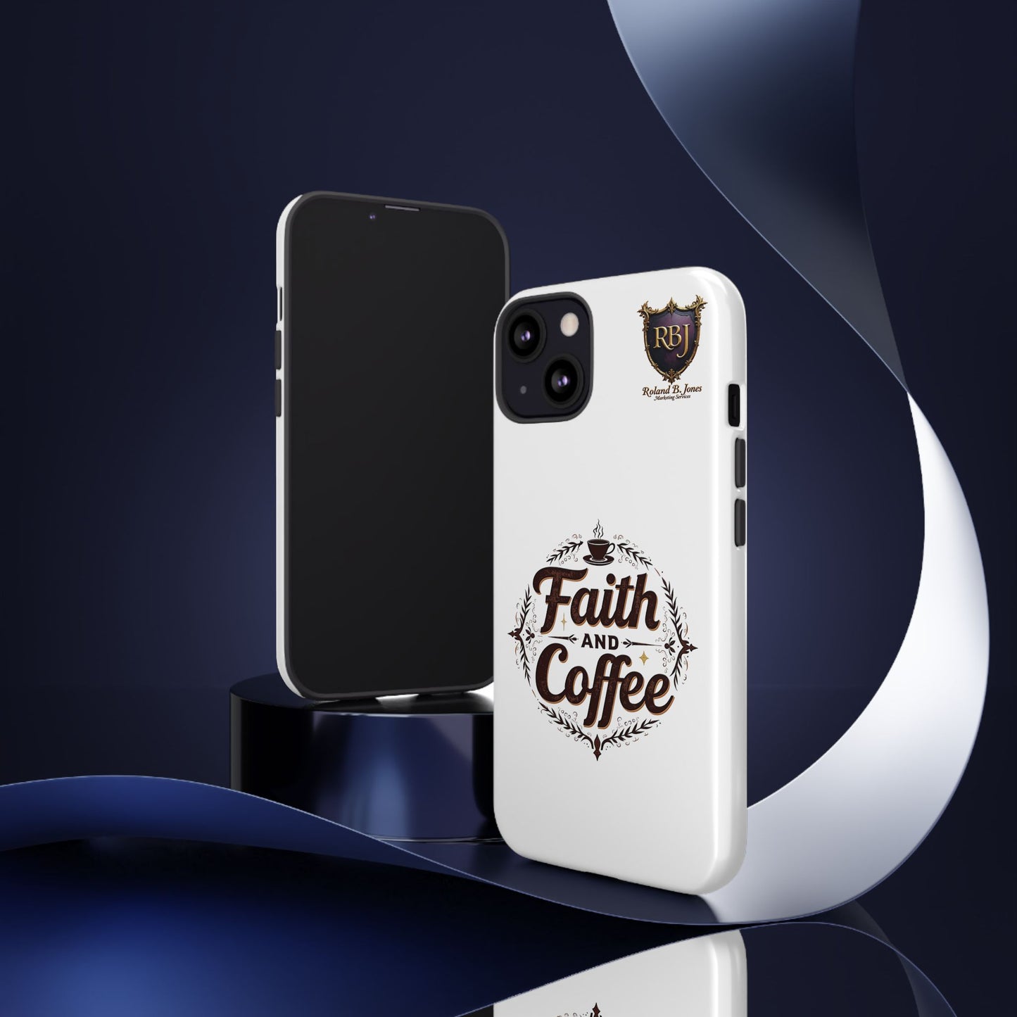 Faith and Coffee Phone Case