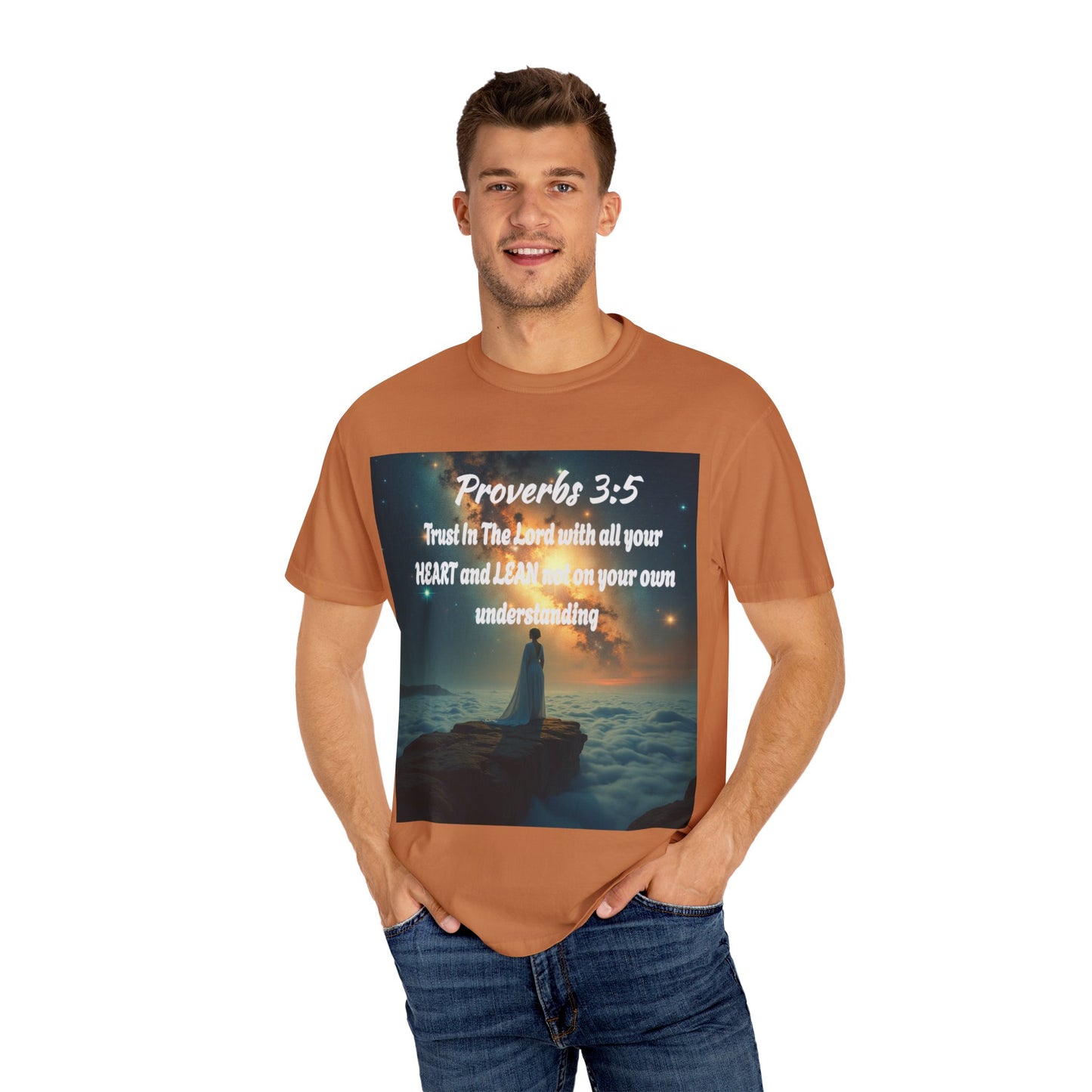"Proverbs 3:5" Inspirational Trust Tee