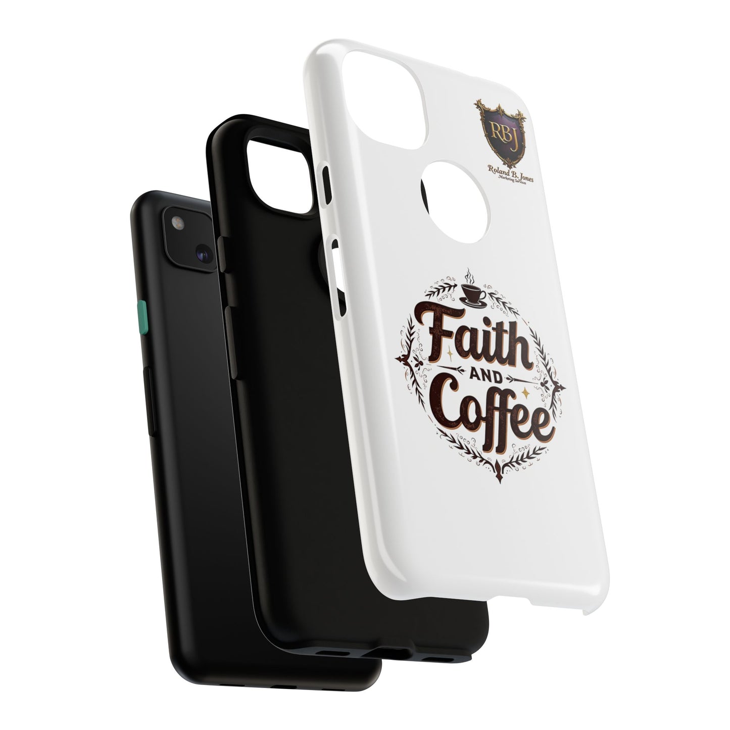 Faith and Coffee Phone Case