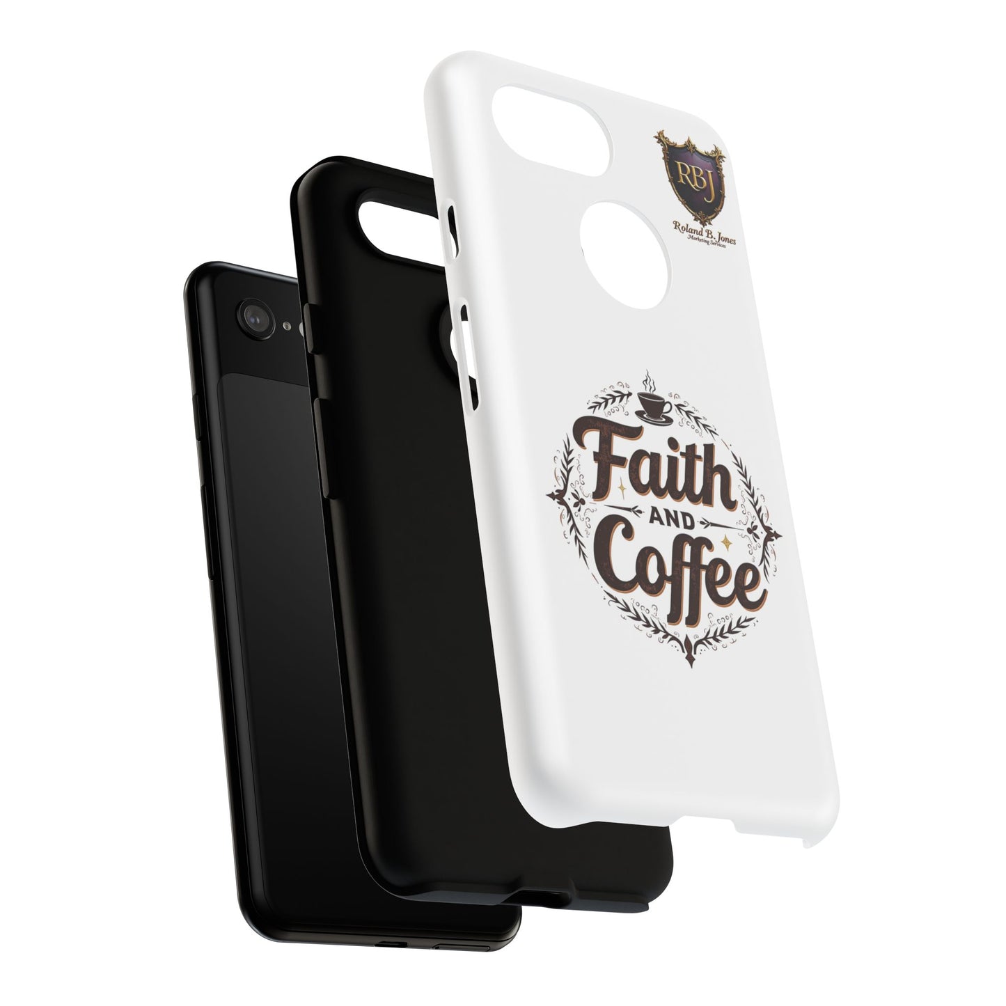 Faith and Coffee Phone Case
