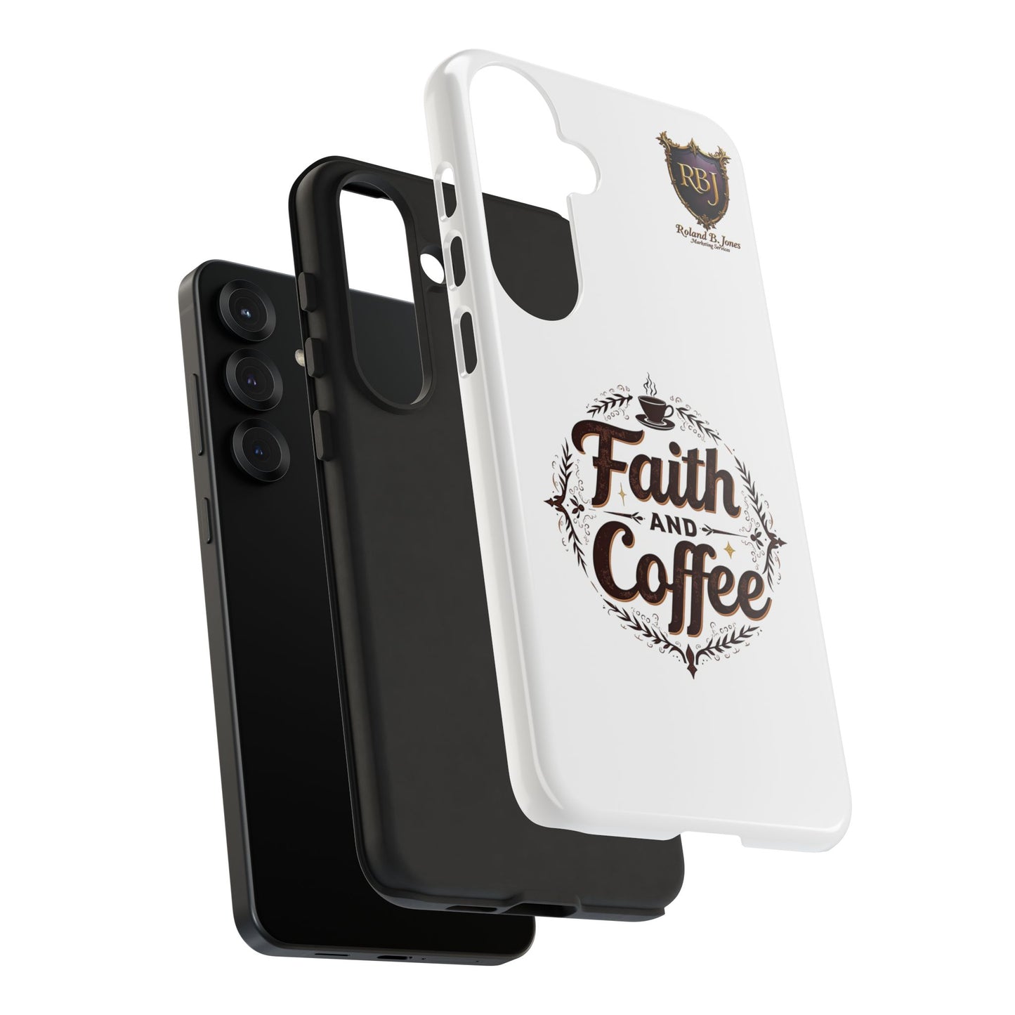 Faith and Coffee Phone Case