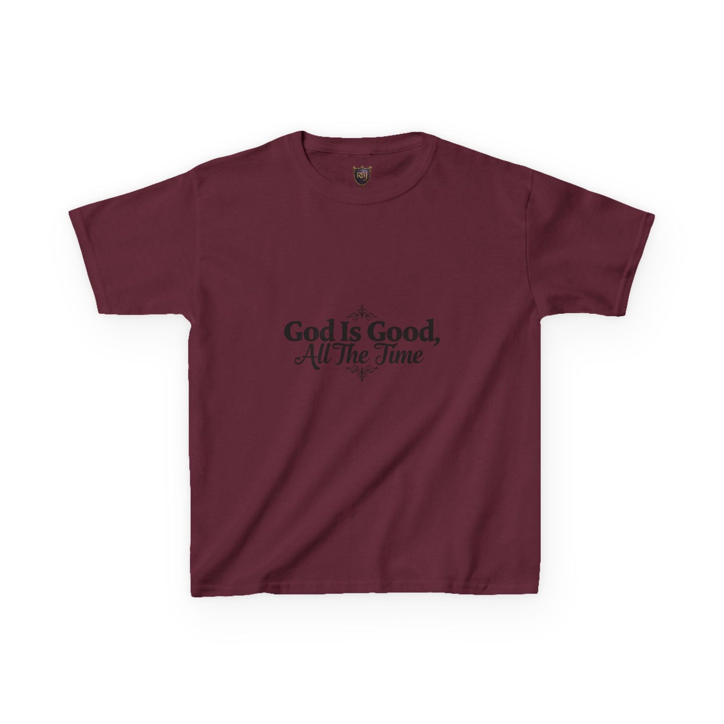 Kids Inspirational Tee - "God Is Good, All The Time"
