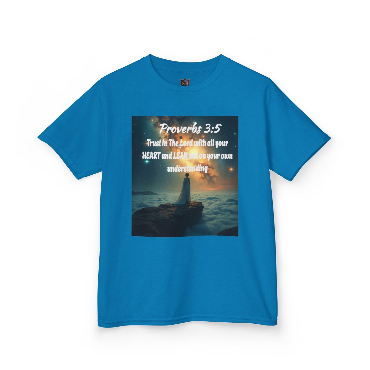 "Proverbs 3:5" Inspirational Kids Tee