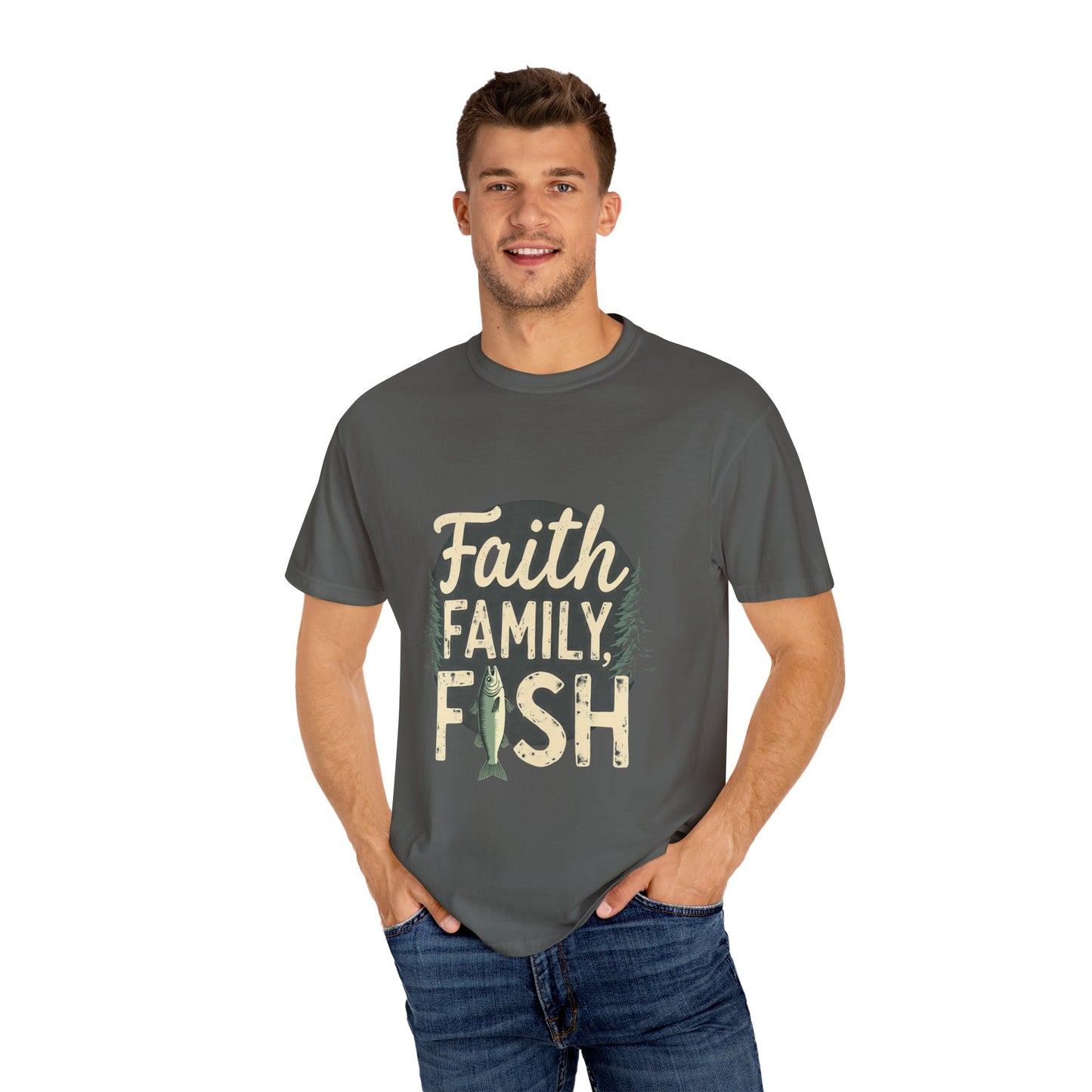 Faith Family Fish T-Shirt