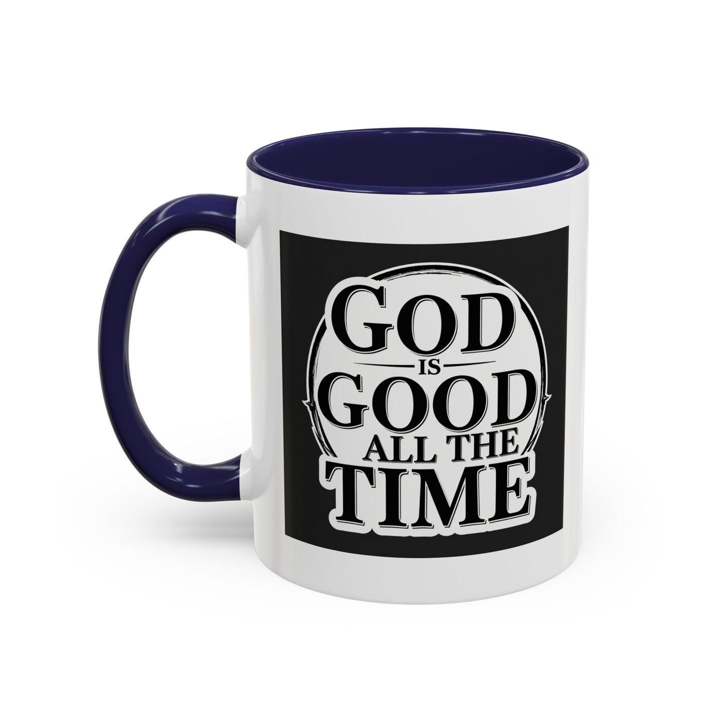 "God Is Good" Accent Coffee Mug