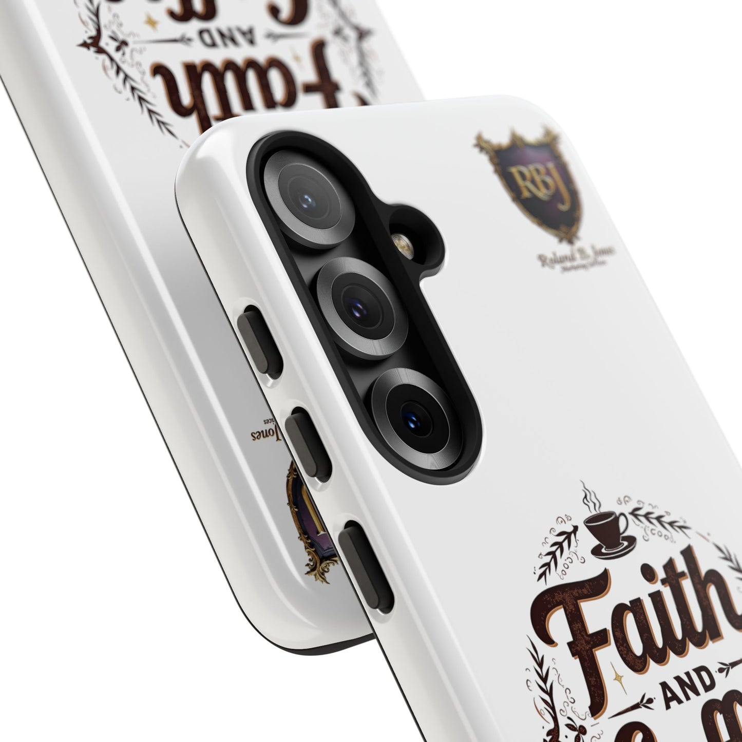 Faith and Coffee Phone Case