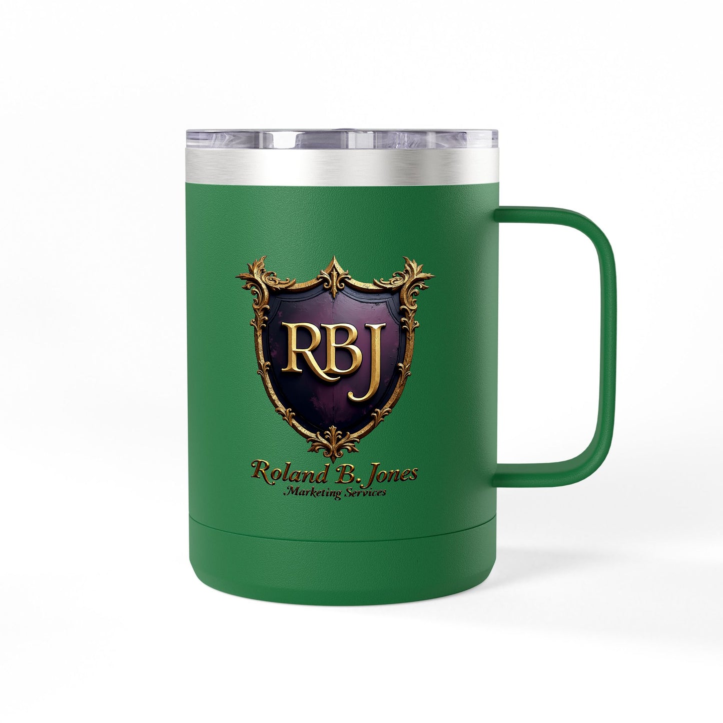 "Faith and Coffee" 15oz Insulated Tumbler