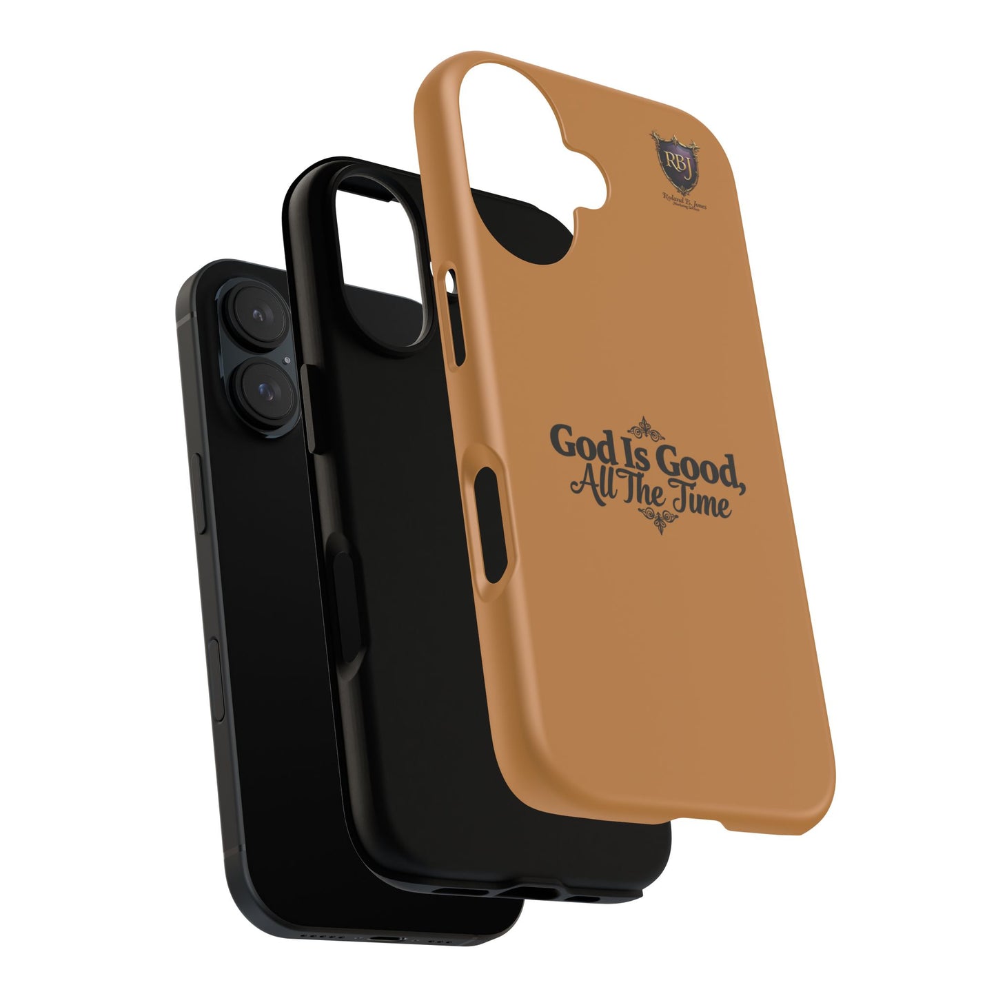 Durable Phone Case - "God Is Good, All The Time" Design