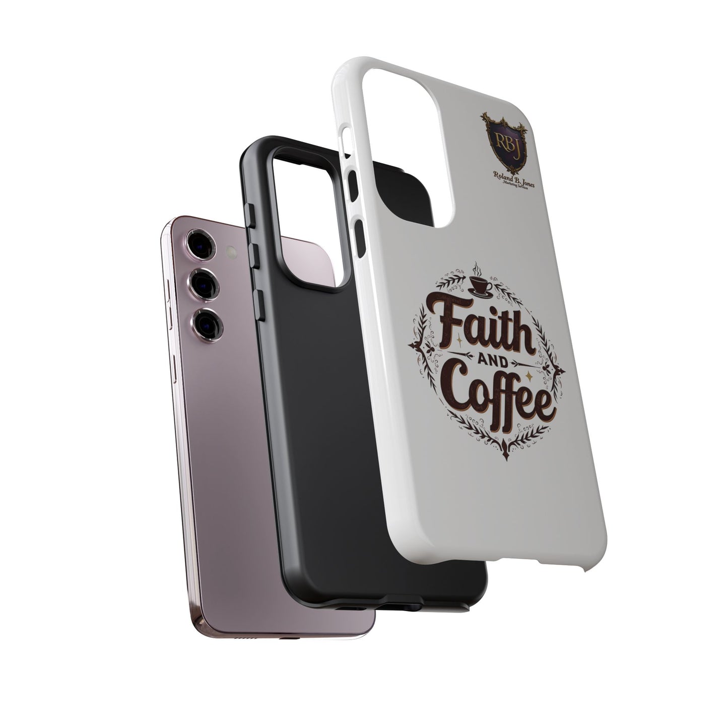 Faith and Coffee Phone Case