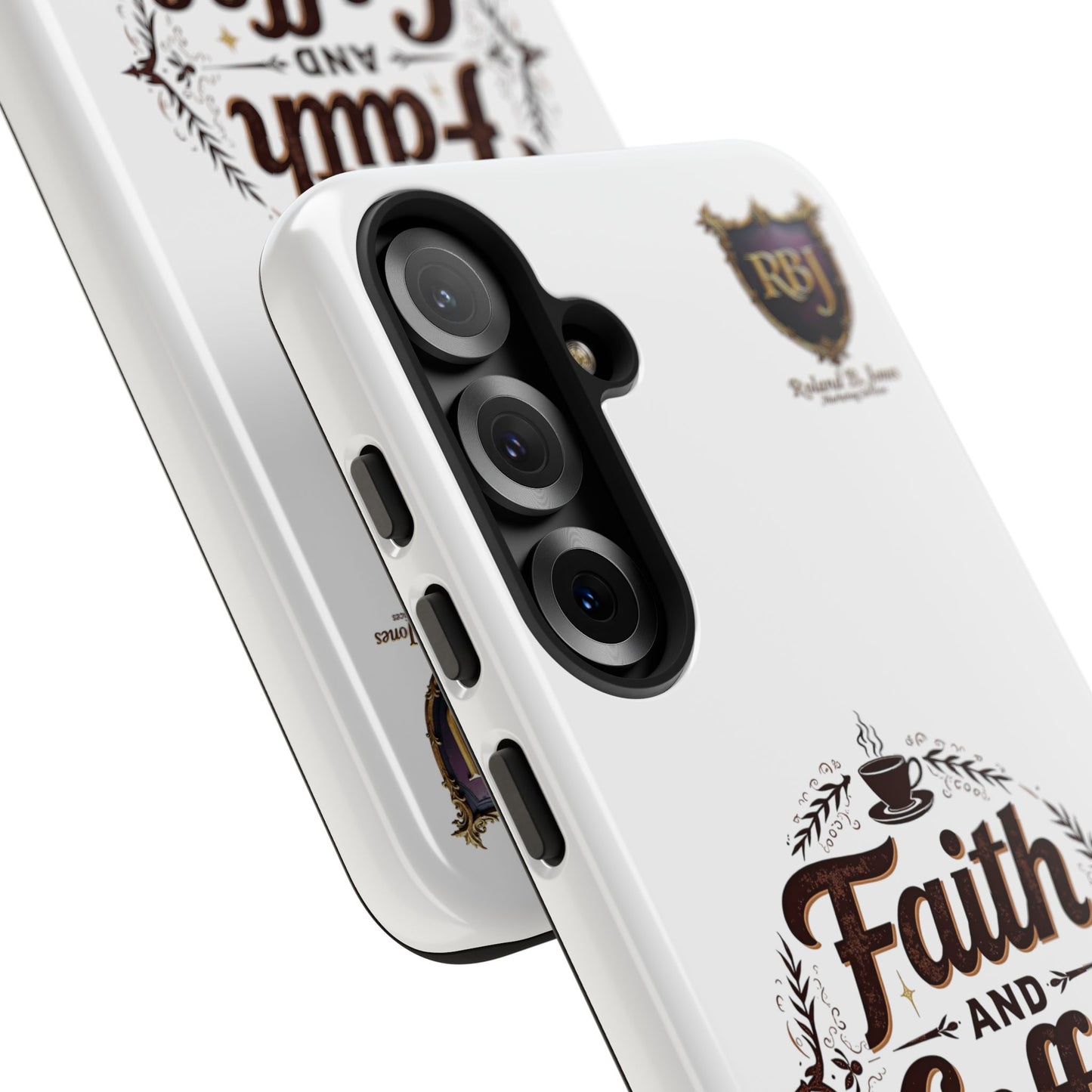Faith and Coffee Phone Case