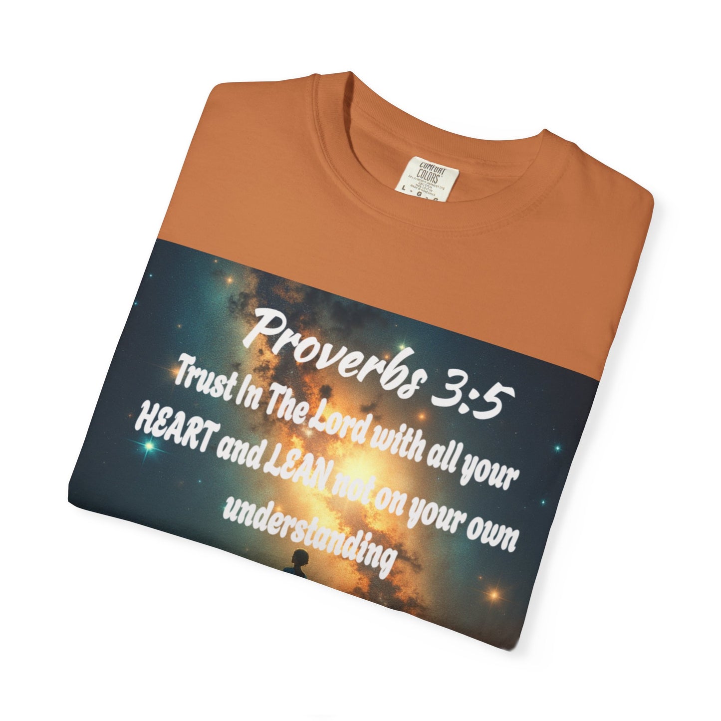 "Proverbs 3:5" Inspirational Trust Tee