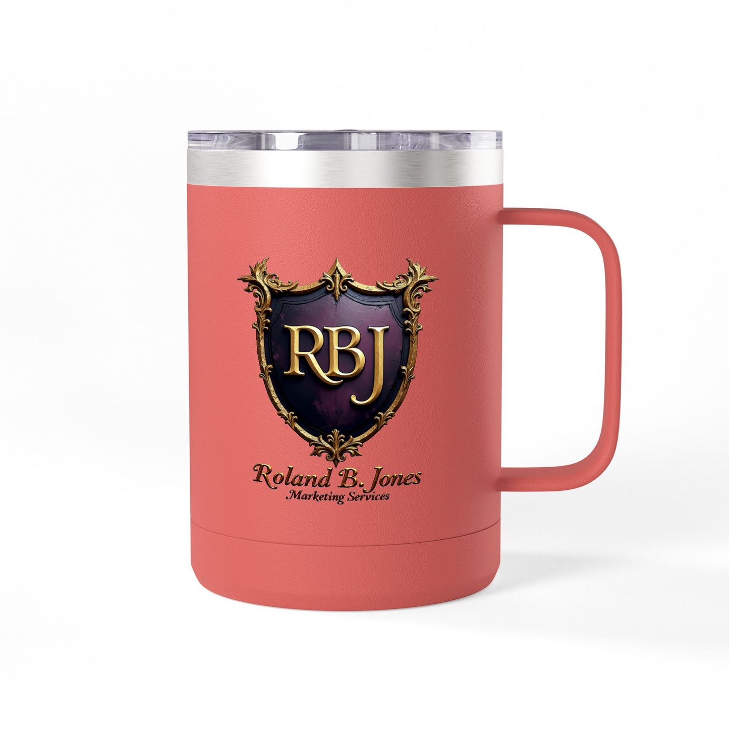 "Faith and Coffee" 15oz Insulated Tumbler