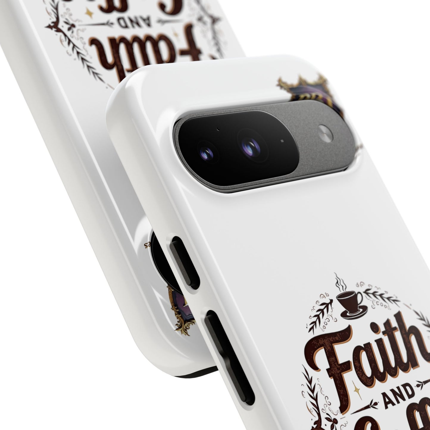Faith and Coffee Phone Case