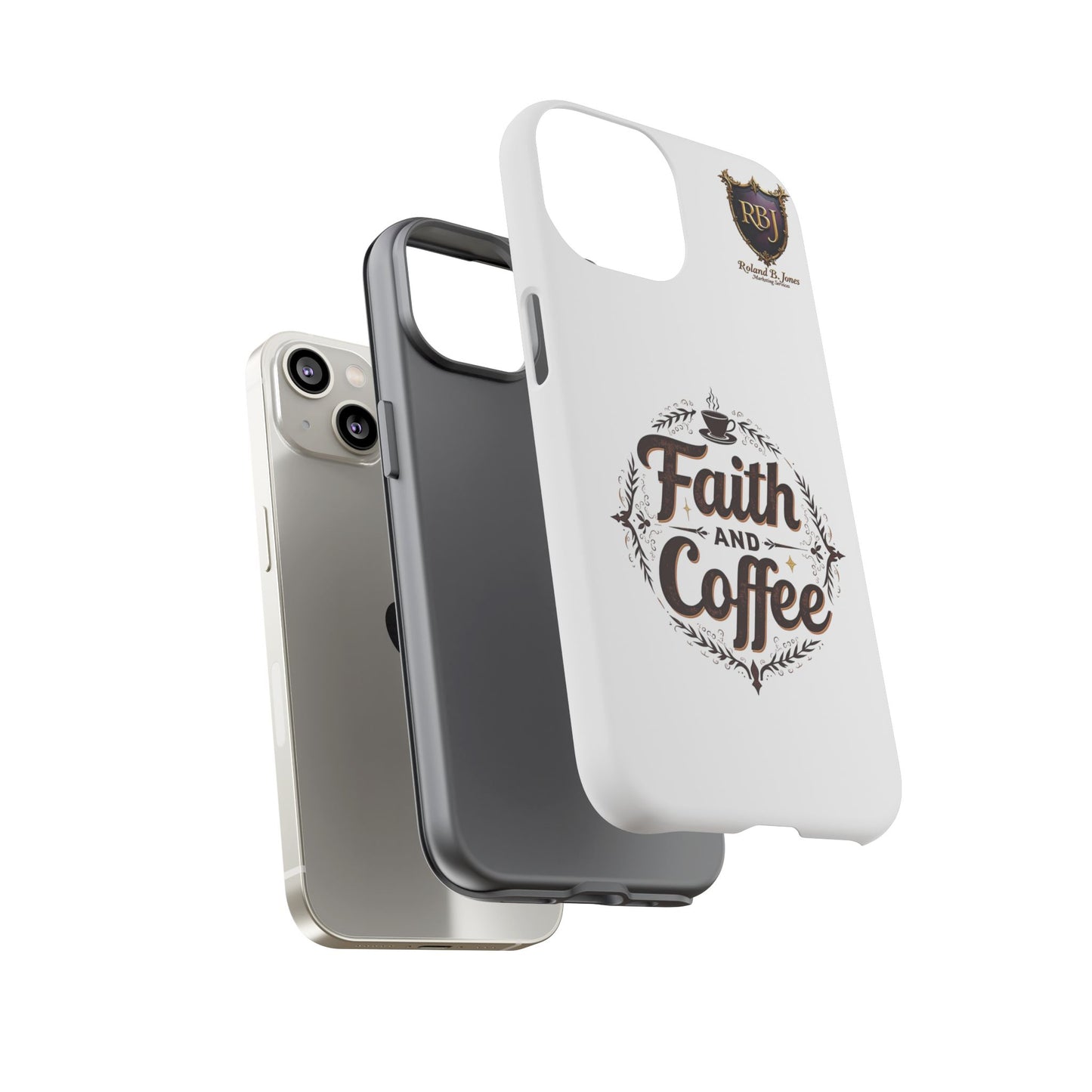 Faith and Coffee Phone Case