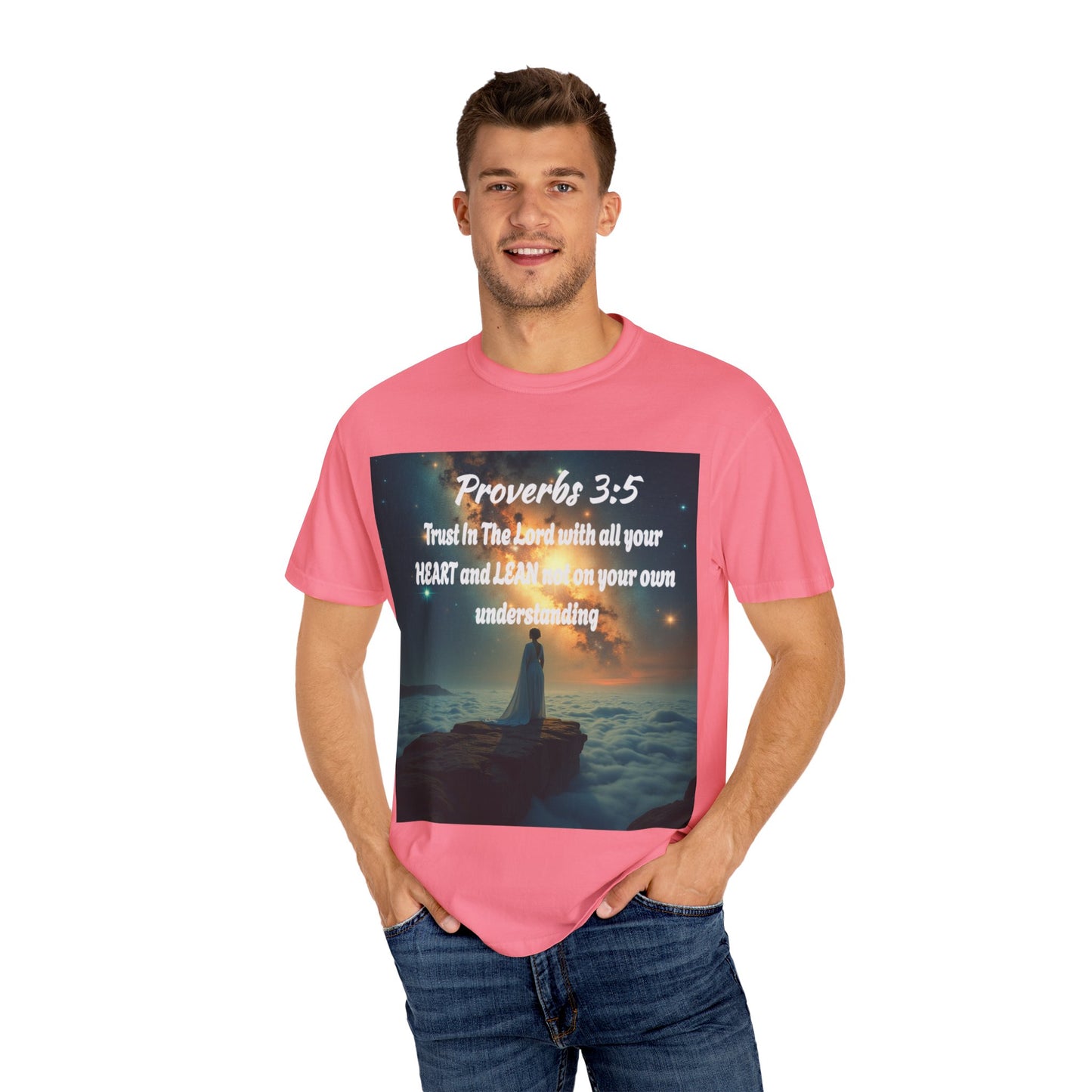 "Proverbs 3:5" Inspirational Trust Tee