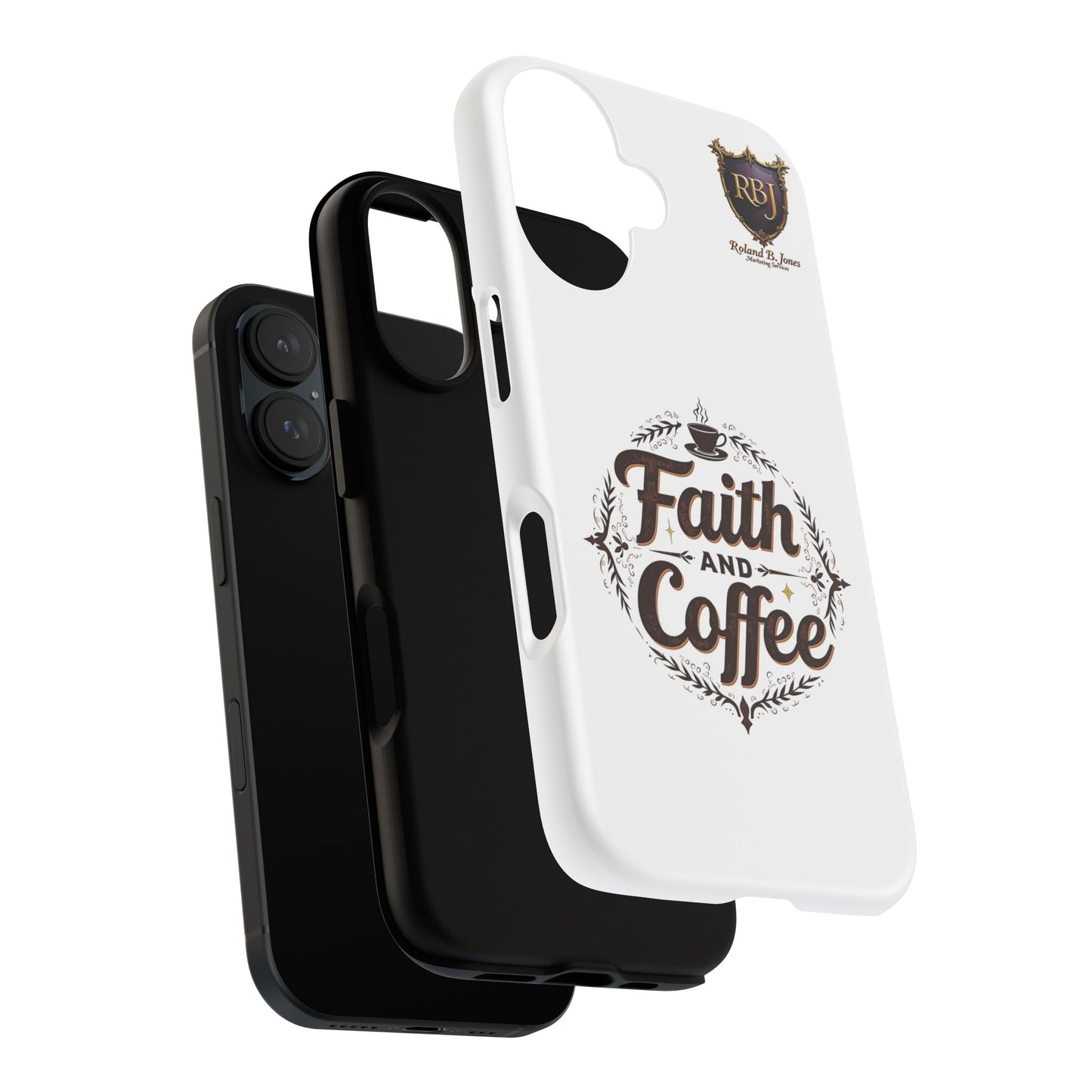 Faith and Coffee Phone Case