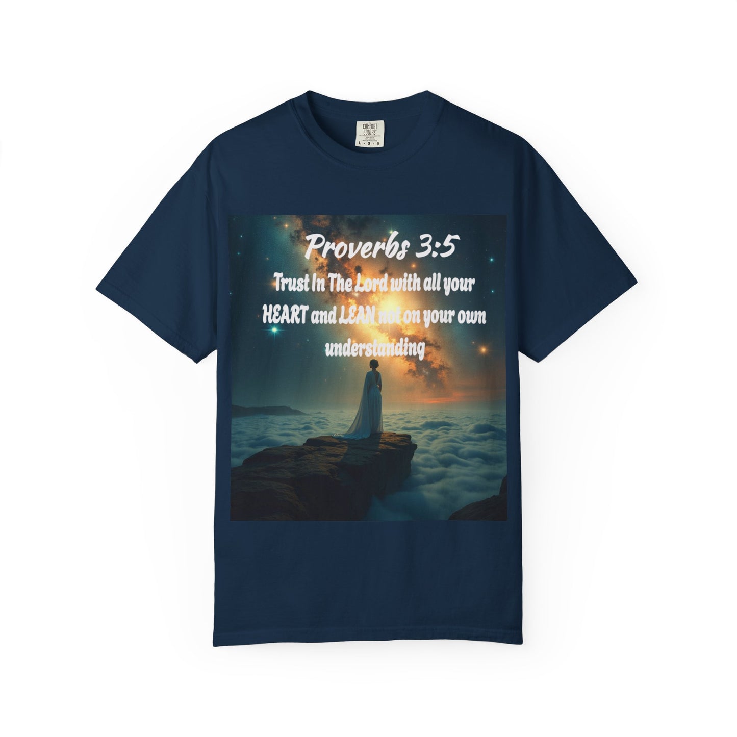 "Proverbs 3:5" Inspirational Trust Tee