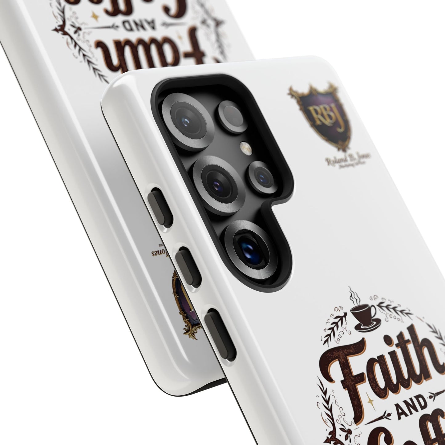 Faith and Coffee Phone Case
