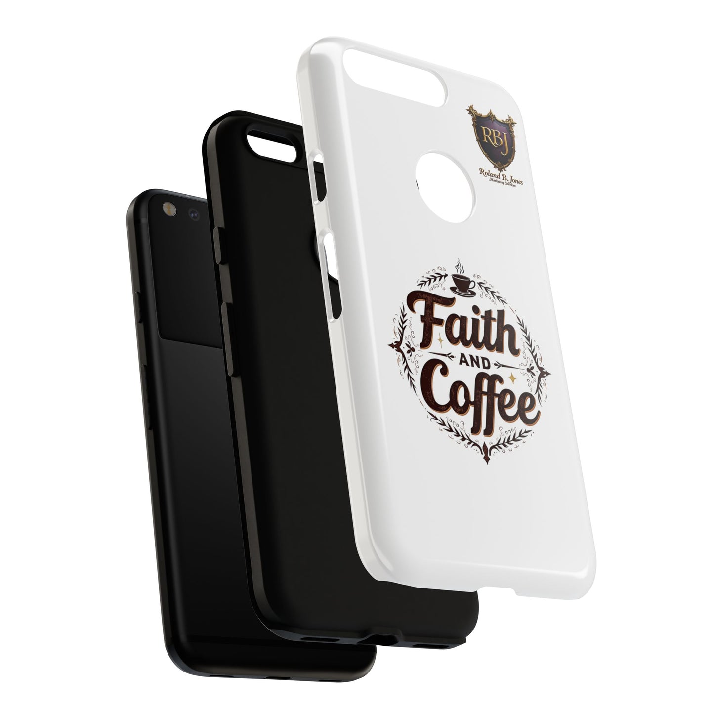 Faith and Coffee Phone Case