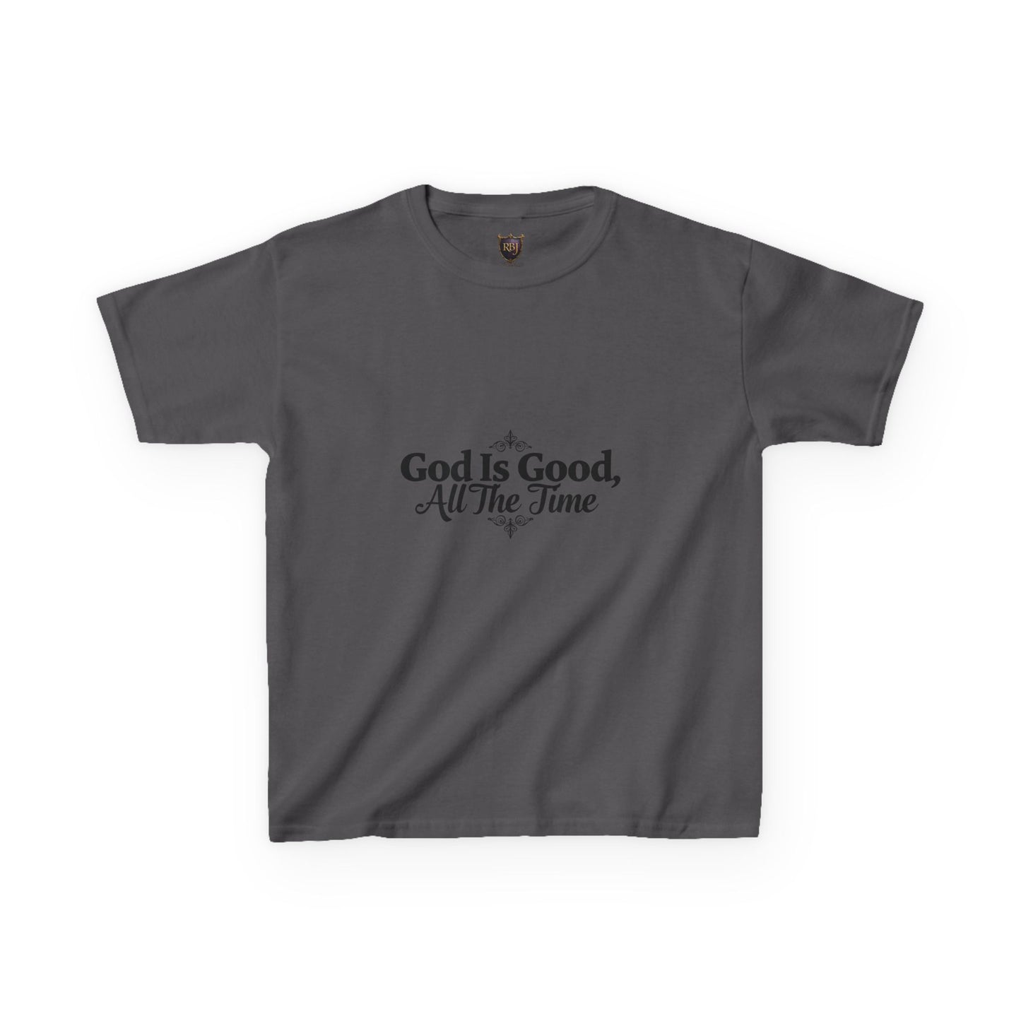 Kids Inspirational Tee - "God Is Good, All The Time"