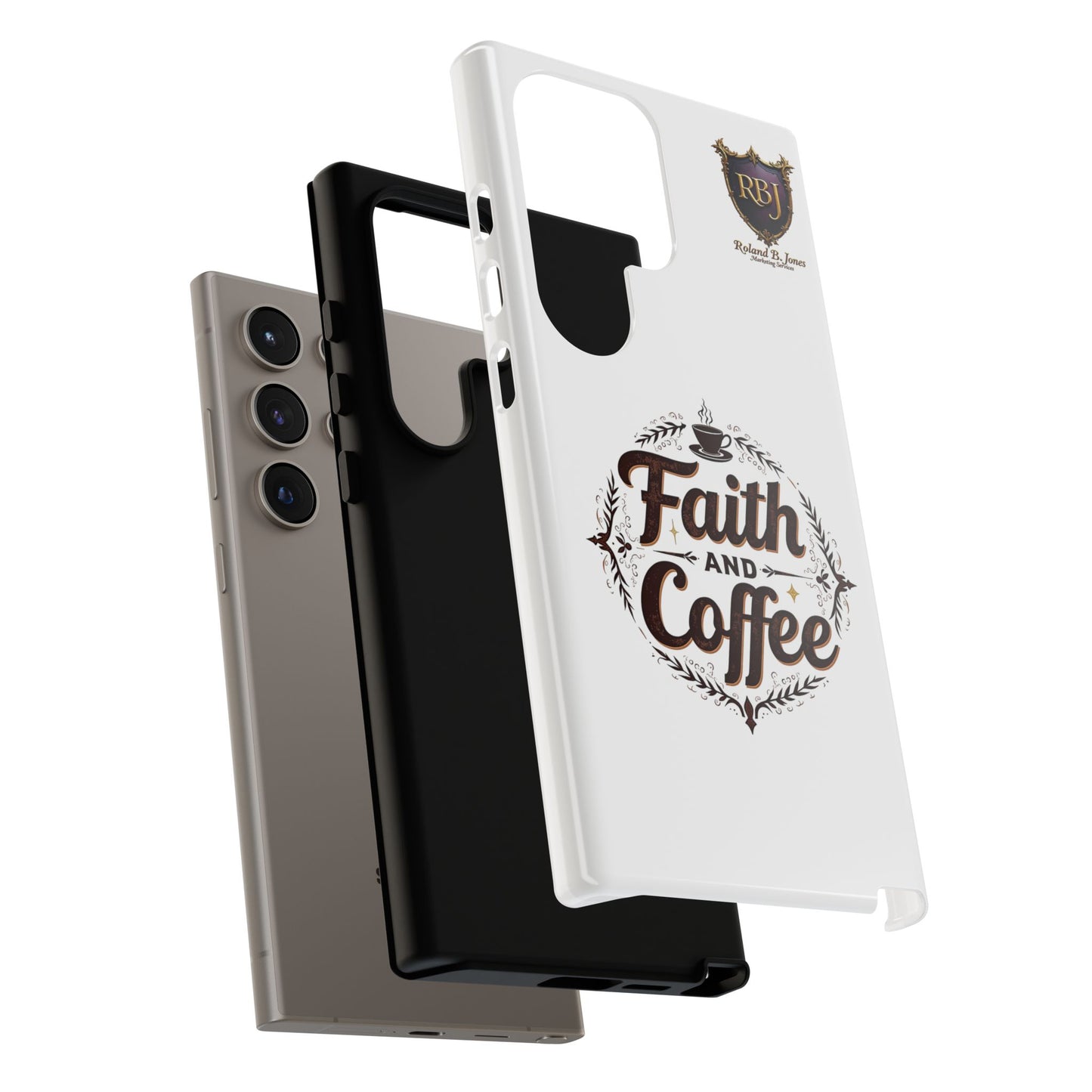 Faith and Coffee Phone Case
