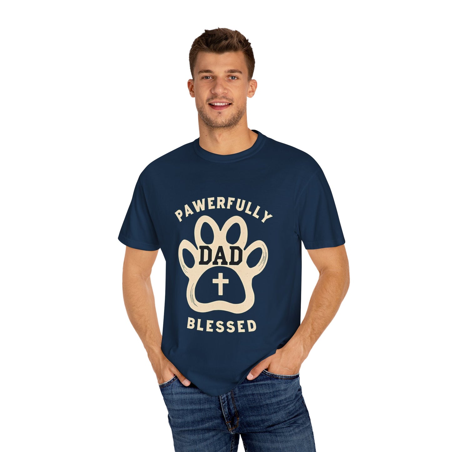 Paw Print Dad T-Shirt