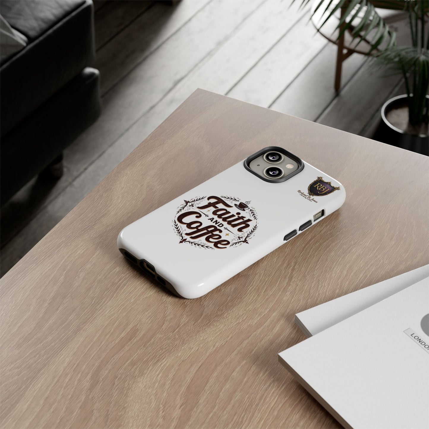 Faith and Coffee Phone Case