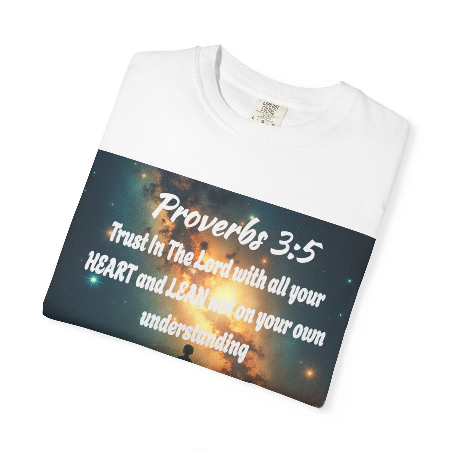"Proverbs 3:5" Inspirational Trust Tee