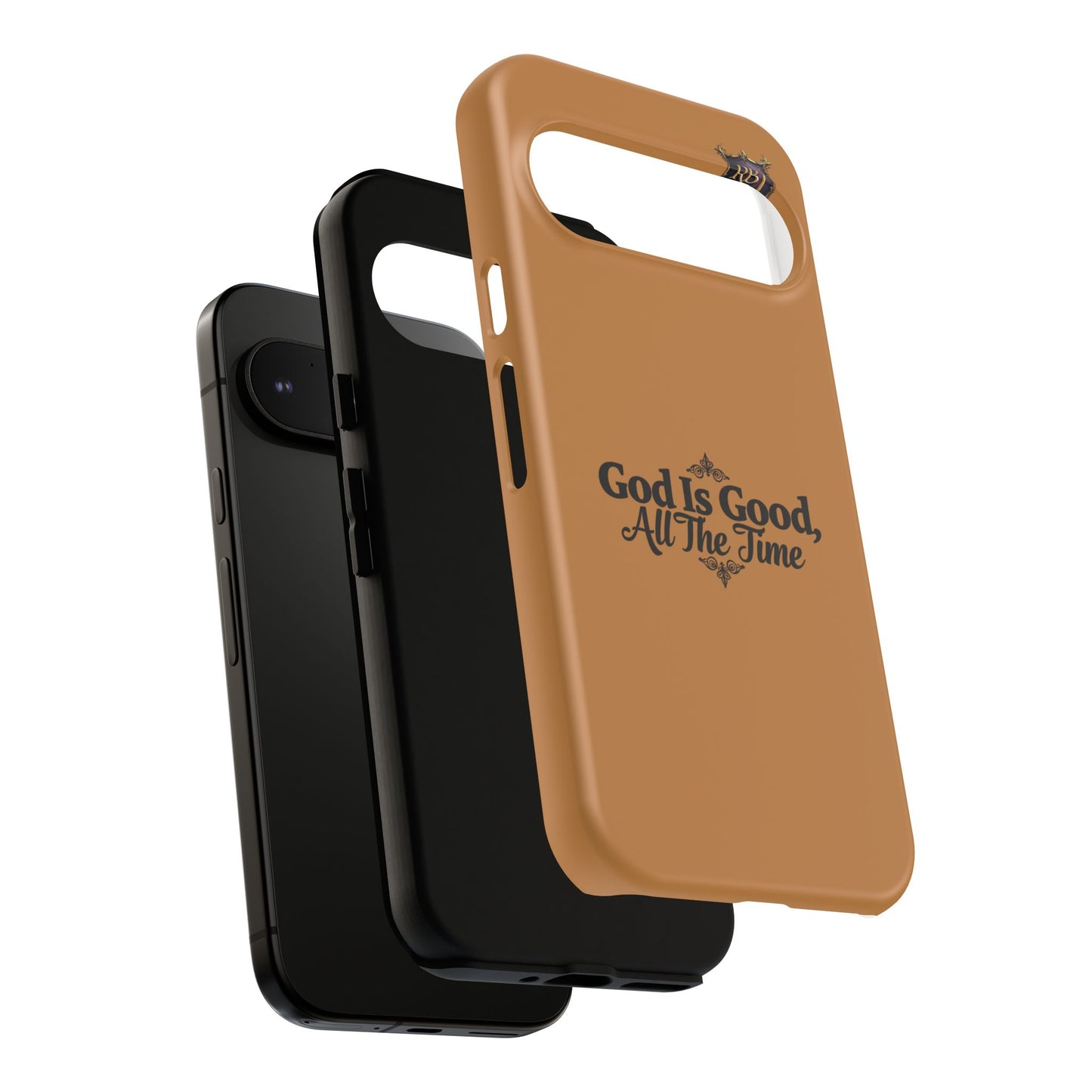 Durable Phone Case - "God Is Good, All The Time" Design