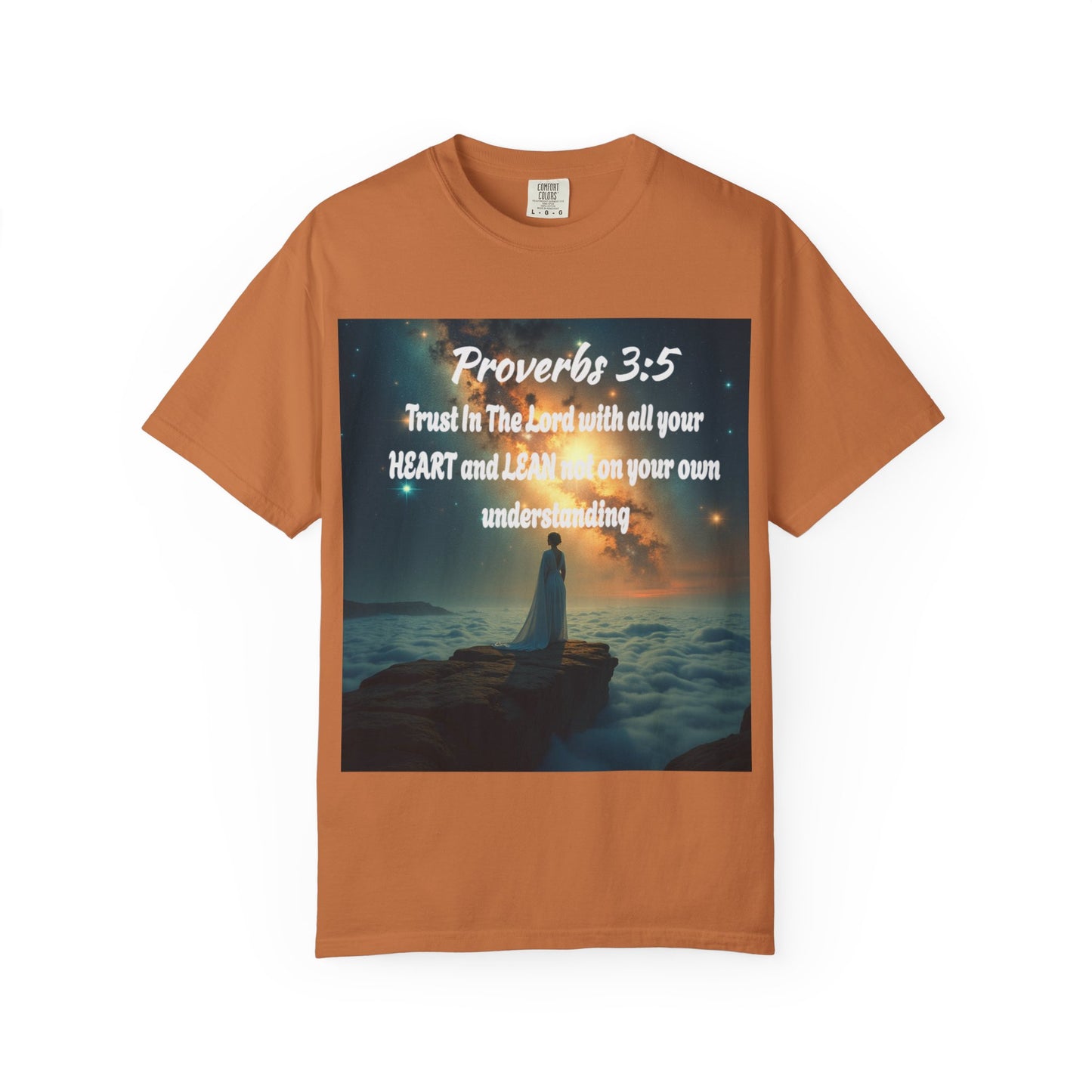 "Proverbs 3:5" Inspirational Trust Tee
