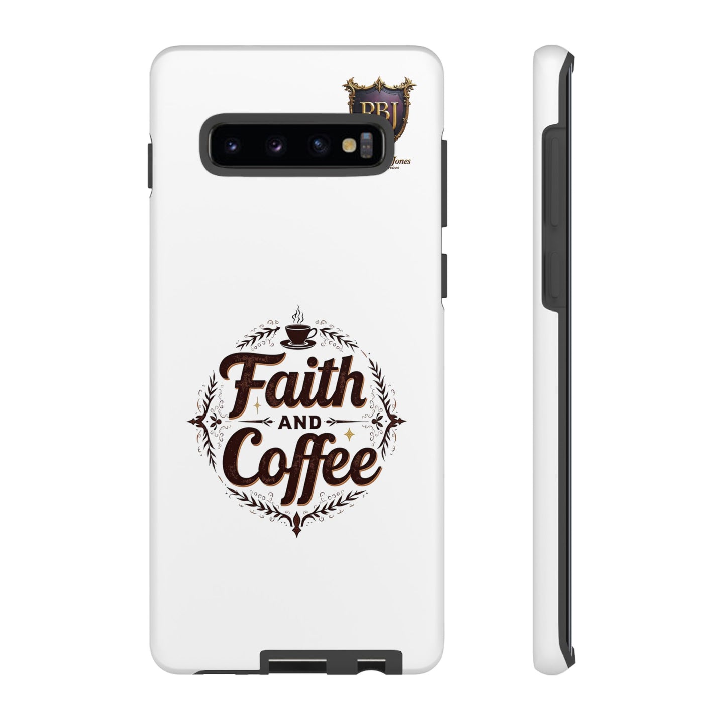 Faith and Coffee Phone Case