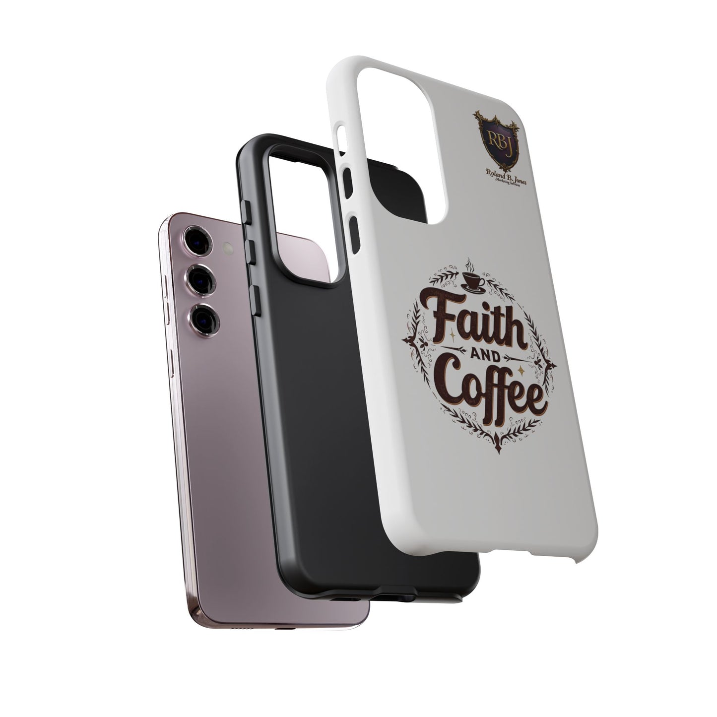 Faith and Coffee Phone Case
